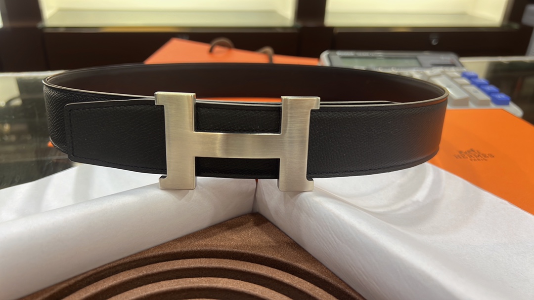 Hermès Male Basic Belt 38mm