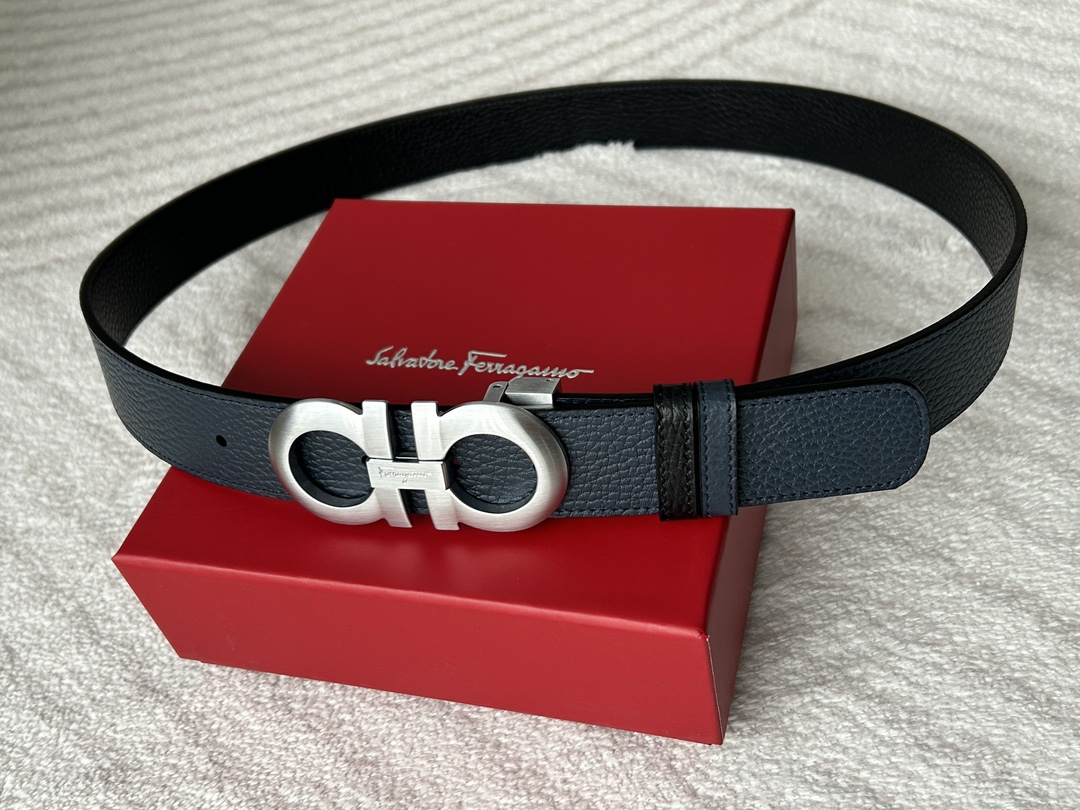 Salvatore Ferragamo Male Basic Belt White M