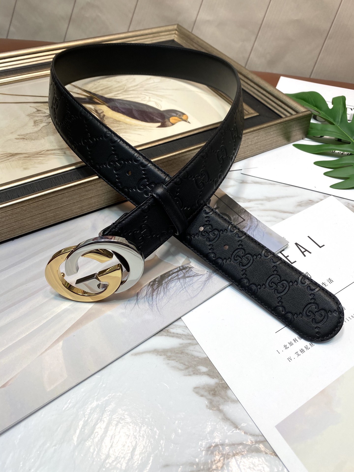 Gucci Basic Belt Top Grain Leather