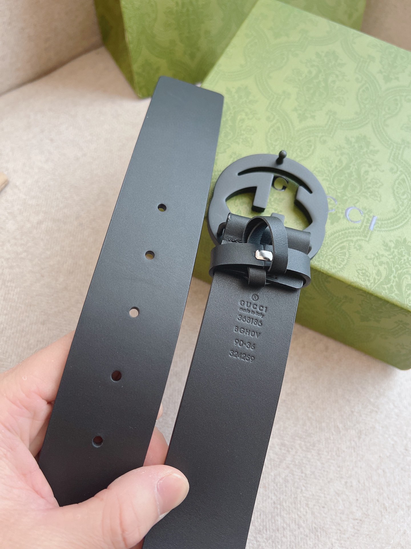 Gucci Male Basic Belt M