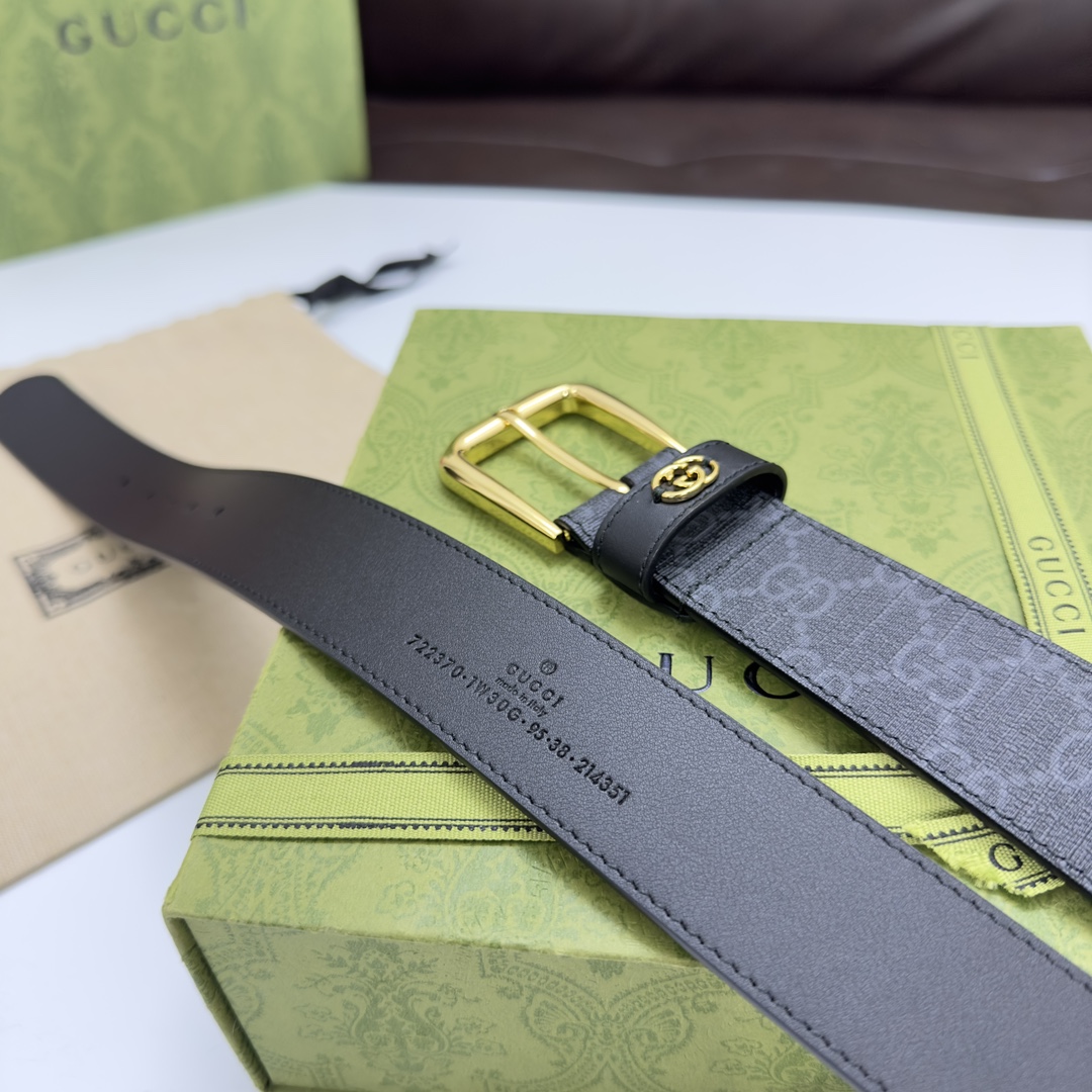 Gucci Basic Belt Black S-m