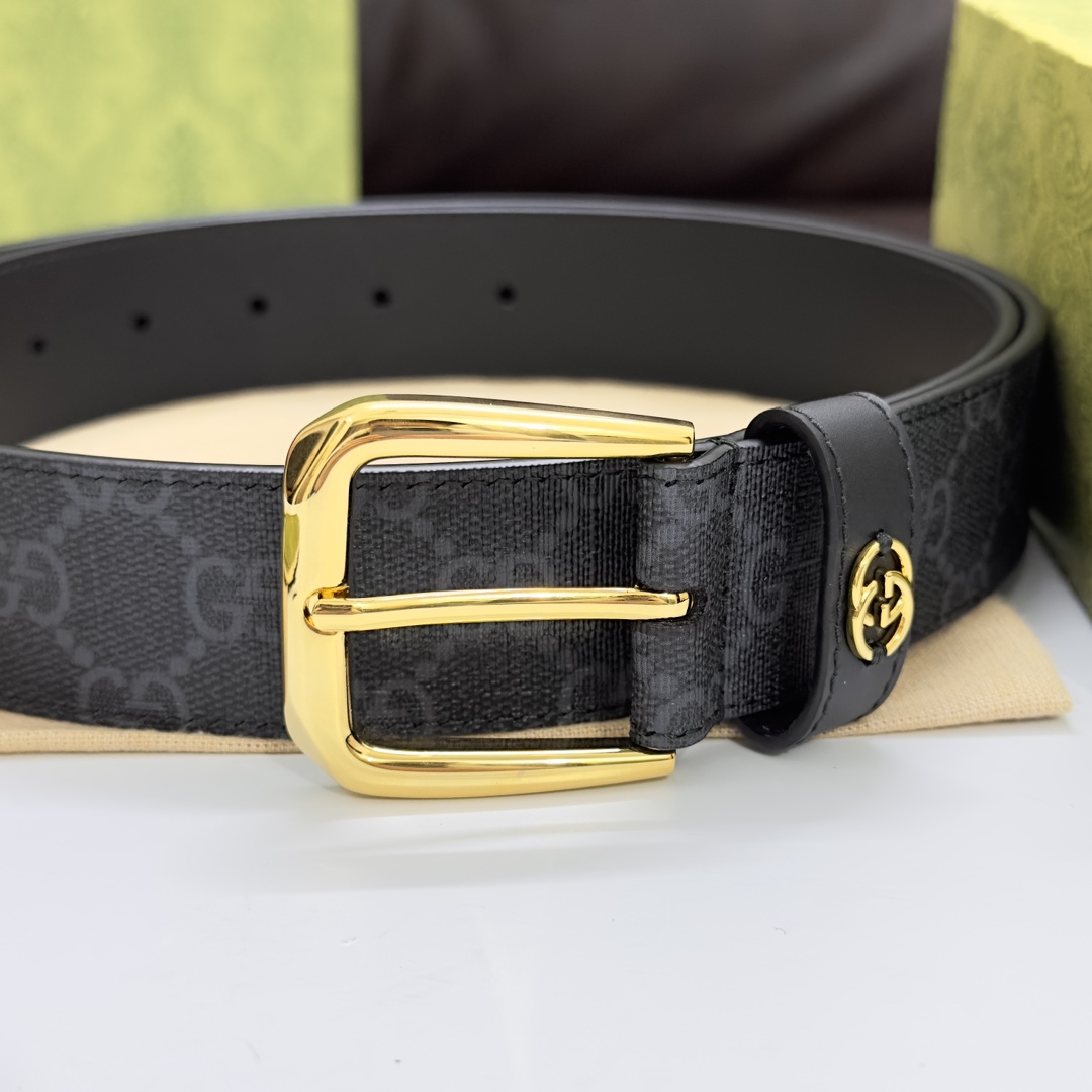Gucci Basic Belt Black S-m