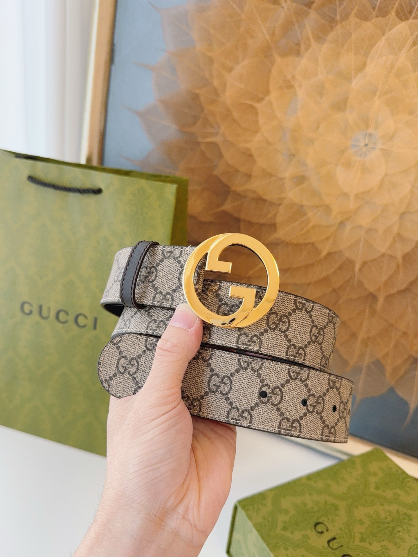 Gucci Basic Belt Top Grain Leather 0mm