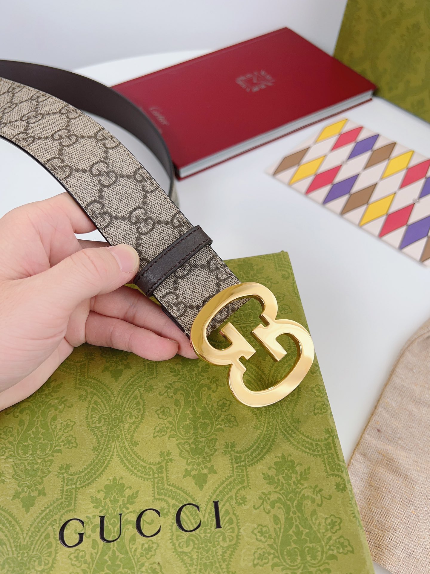 Gucci Basic Belt Gold M