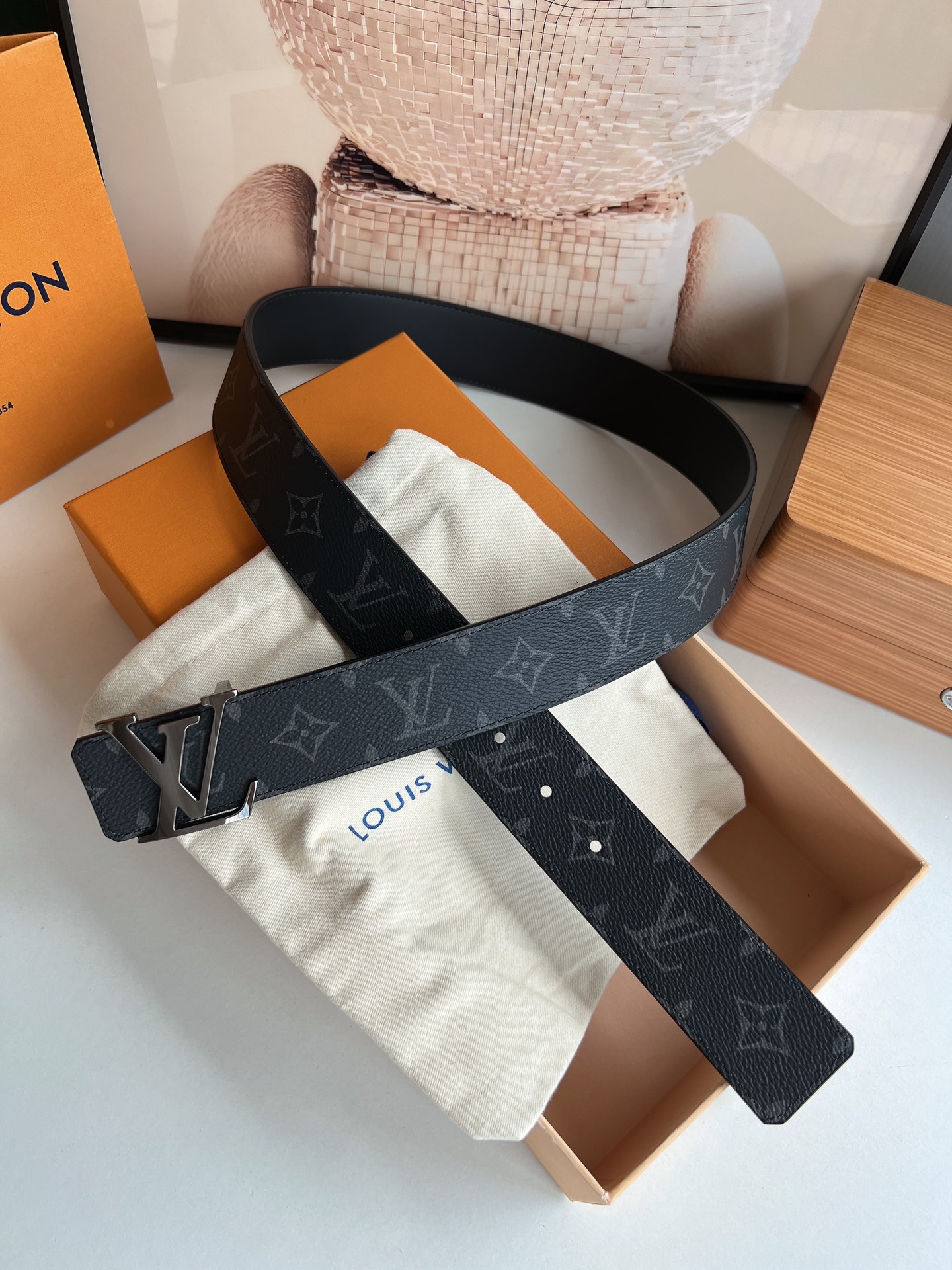 Louis Vuitton Basic Belt 40mm-l