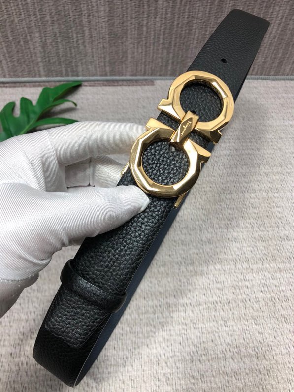 Salvatore Ferragamo Basic Belt Top Grain Leather M