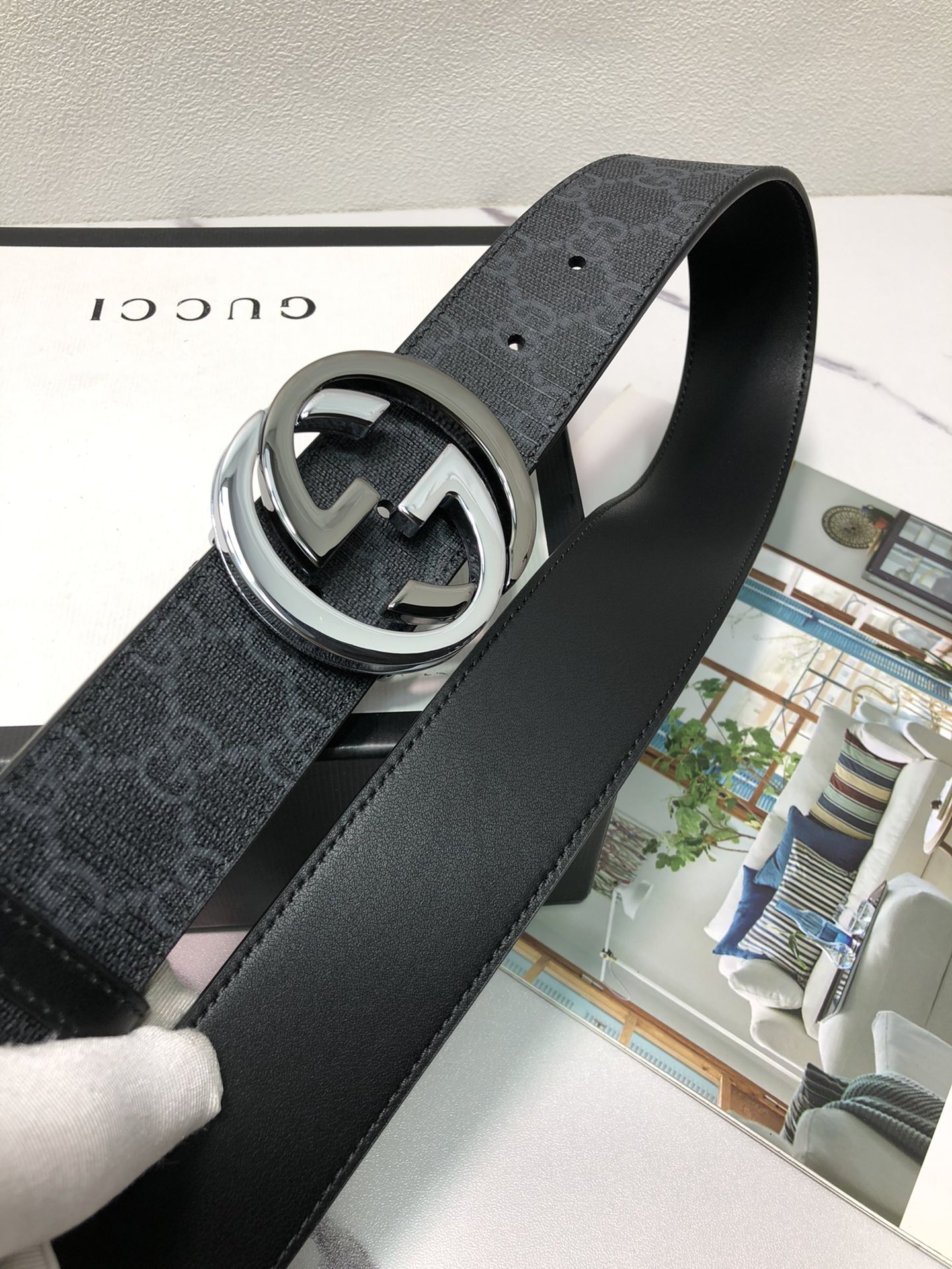 Gucci Basic Belt Cow Leather