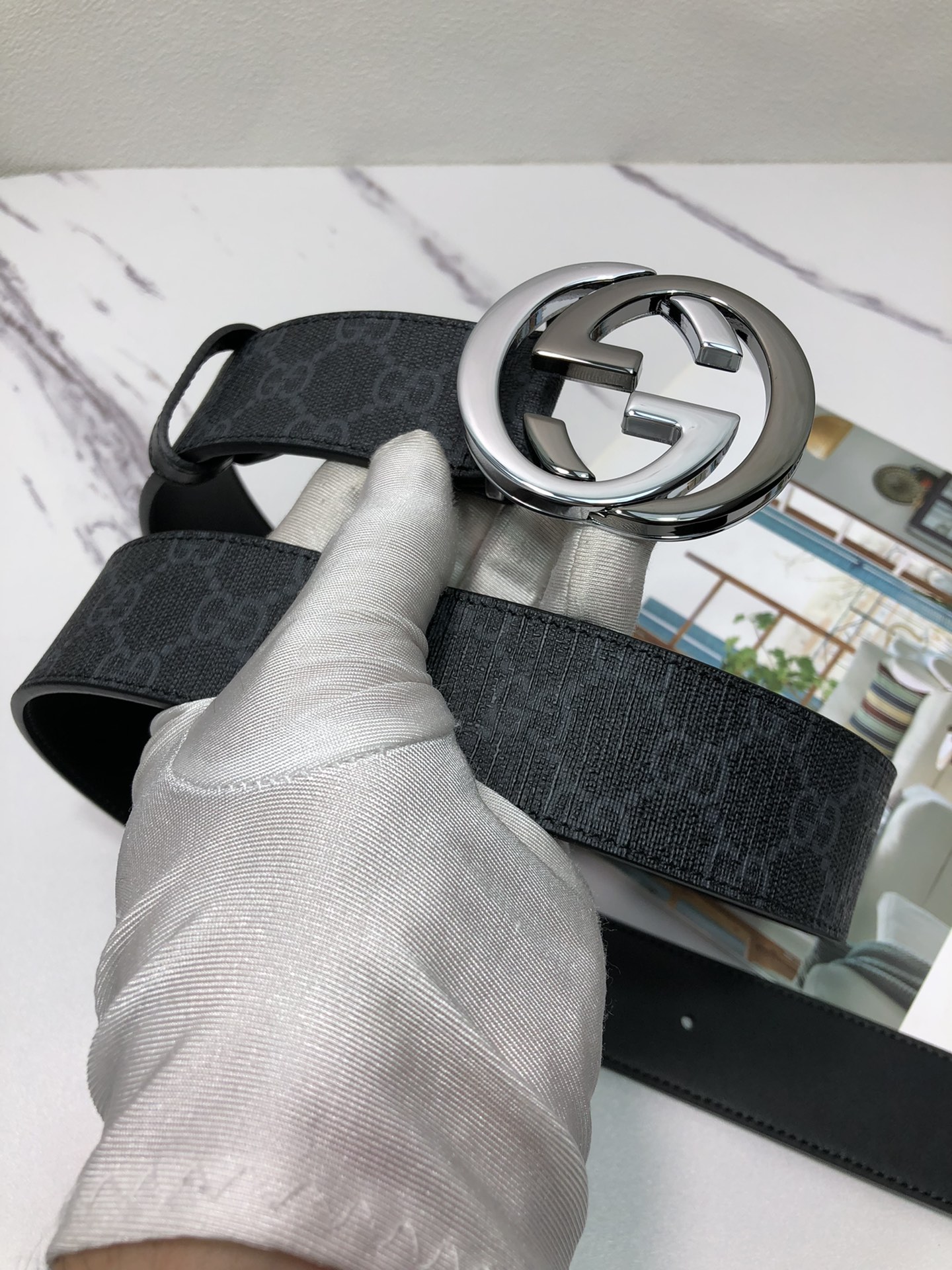 Gucci Basic Belt Cow Leather