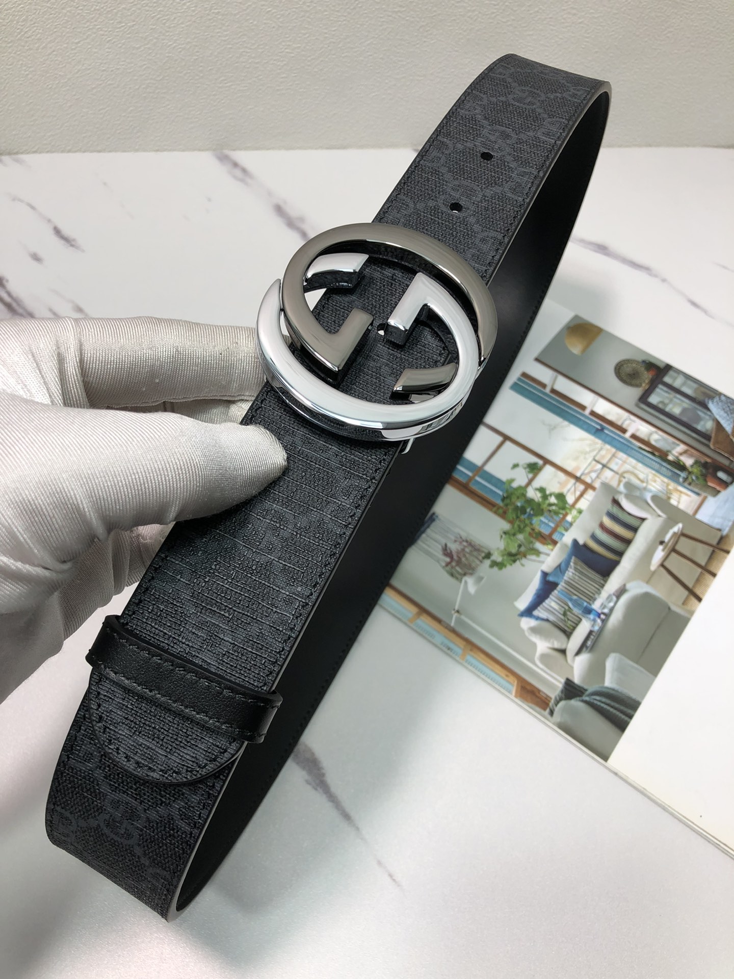 Gucci Basic Belt Cow Leather