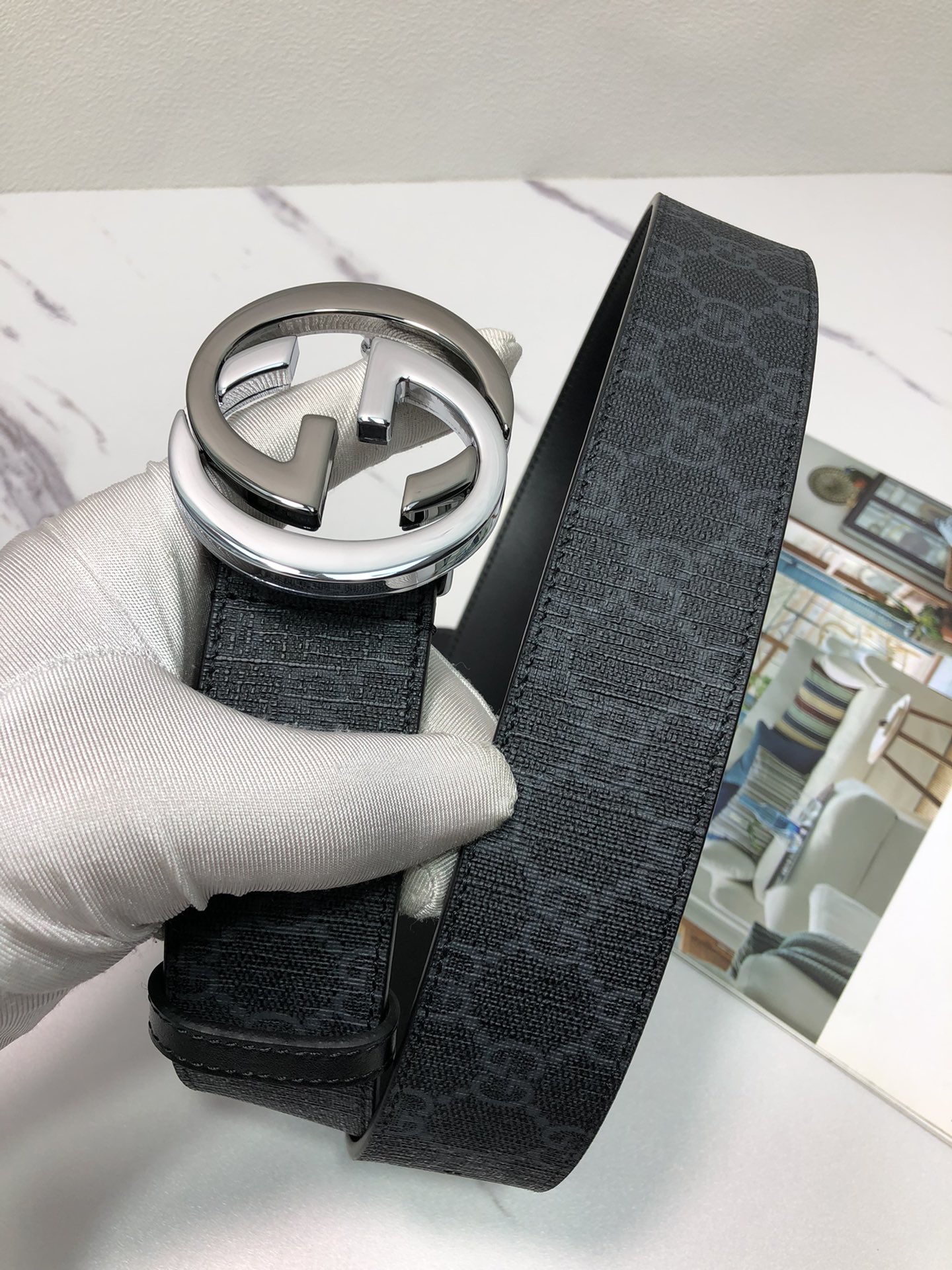 Gucci Basic Belt Cow Leather