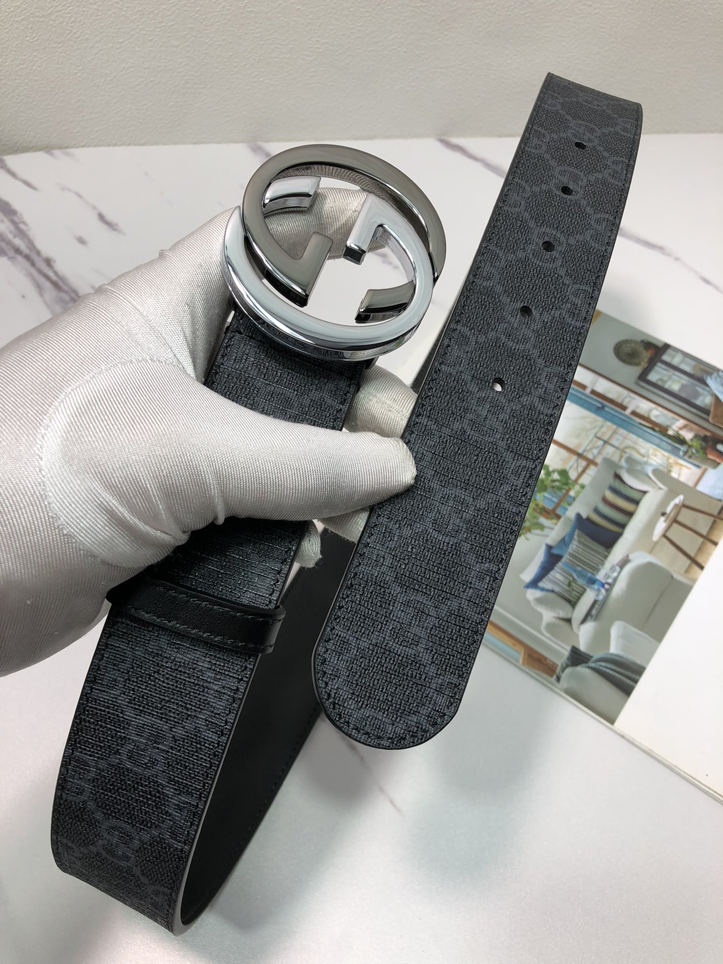 Gucci Basic Belt Cow Leather