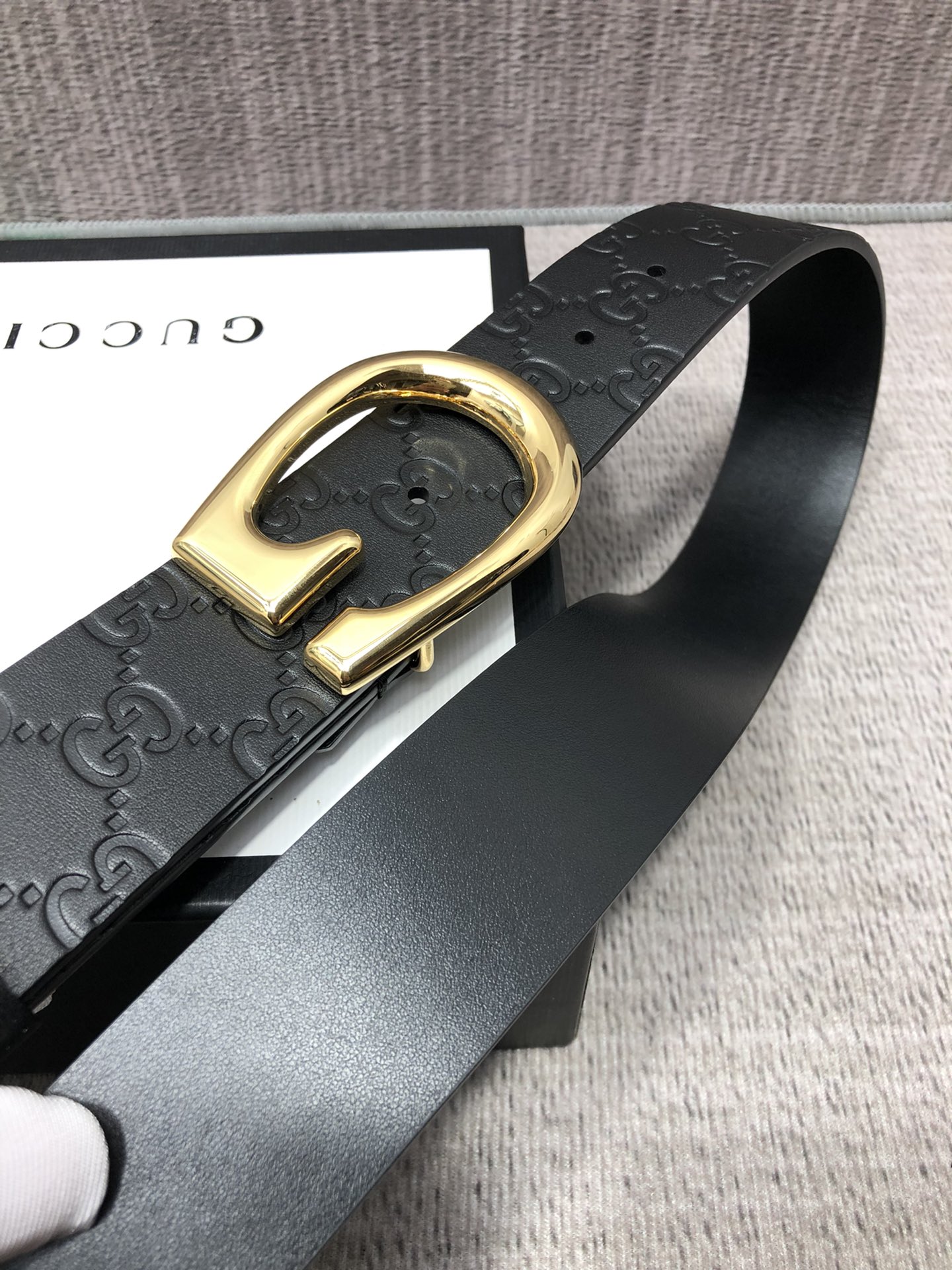 Gucci Basic Belt Top Grain Leather