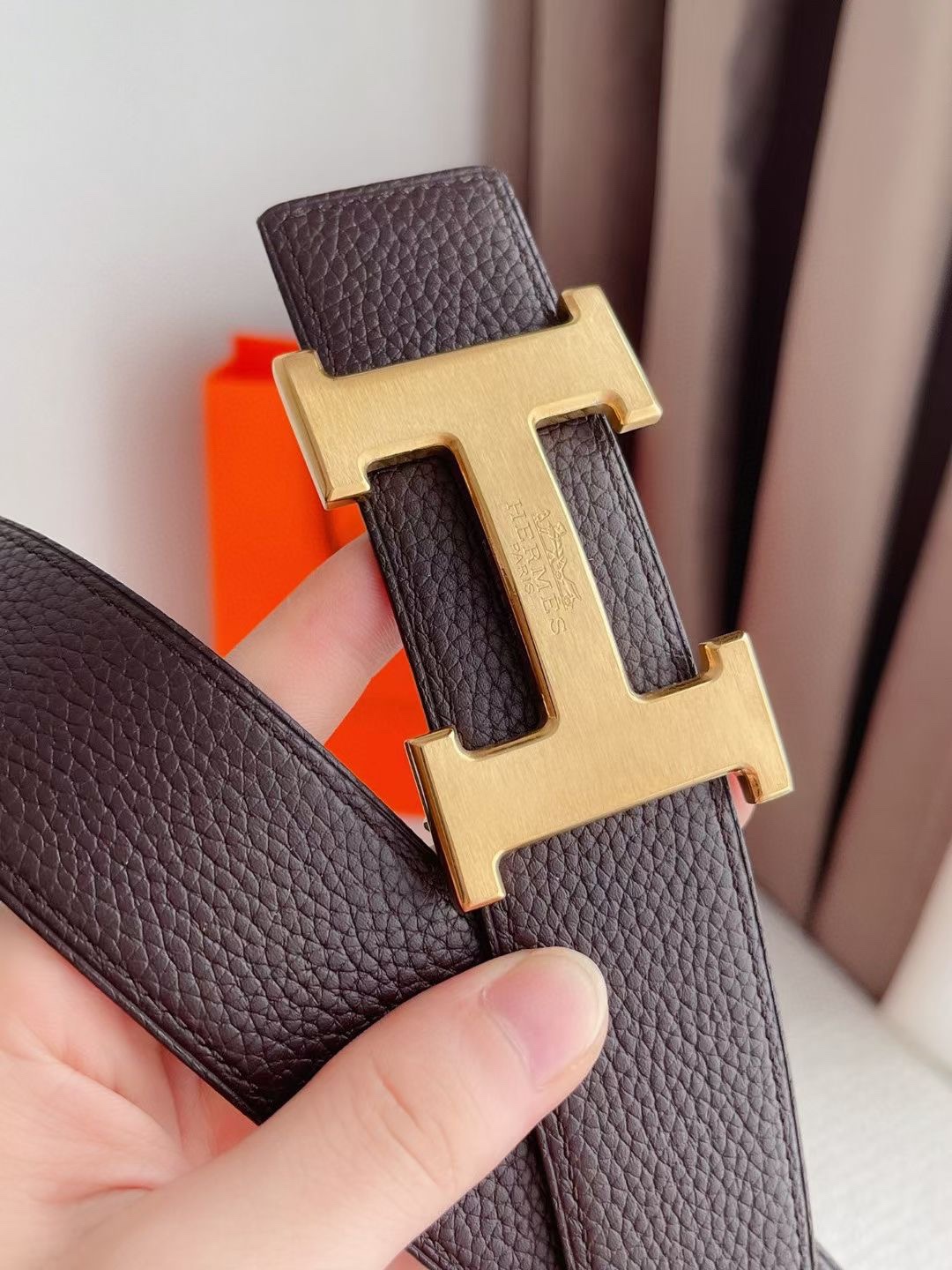Hermès Basic Belt Cow Leather 48mm-s-m-l