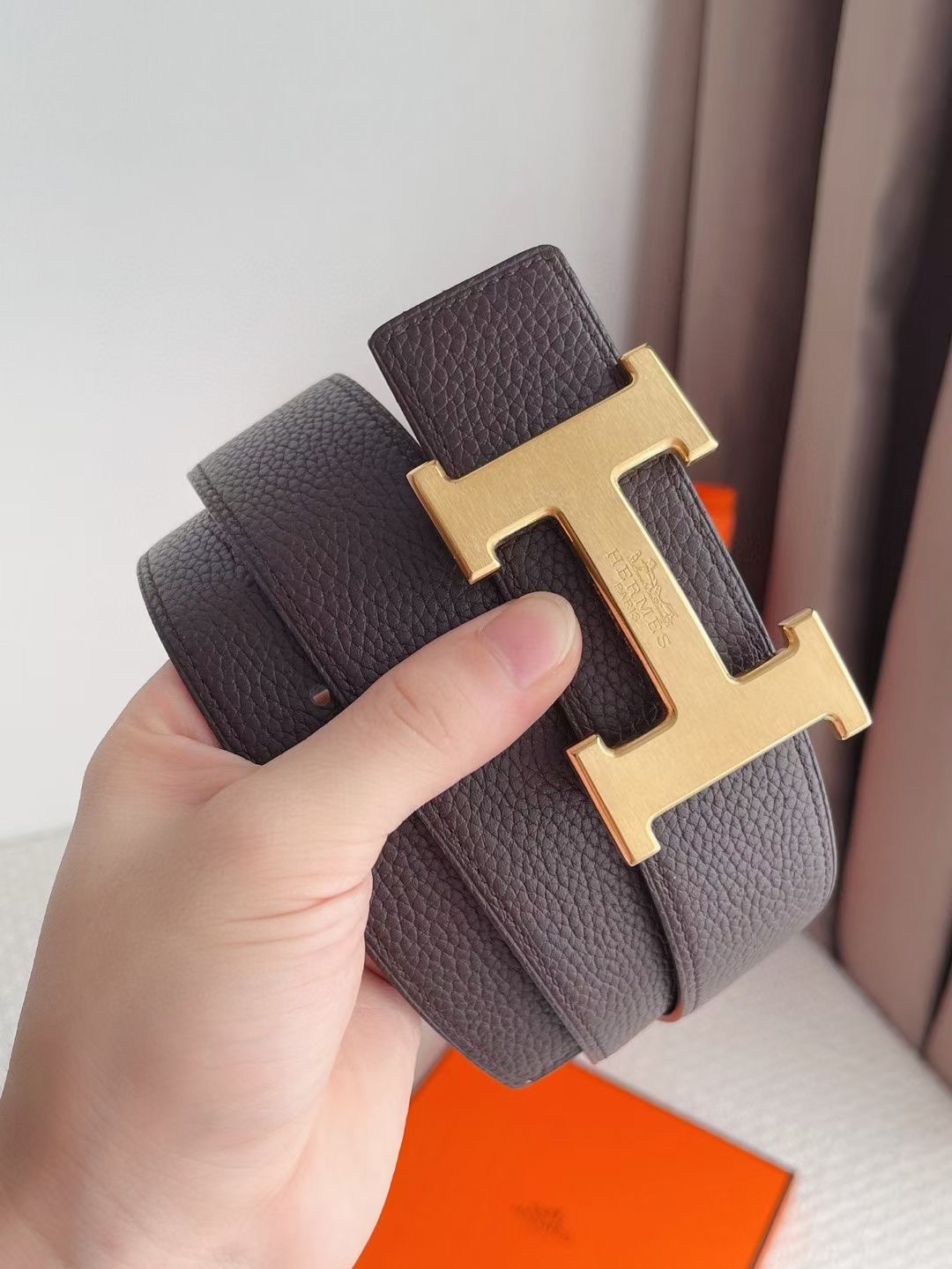 Hermès Basic Belt Cow Leather 48mm-s-m-l
