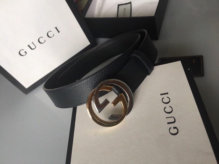 Gucci Basic Belt Top Grain Leather M
