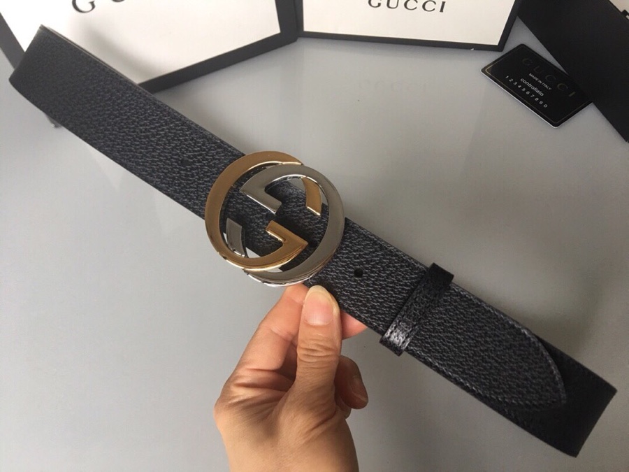 Gucci Basic Belt Top Grain Leather M