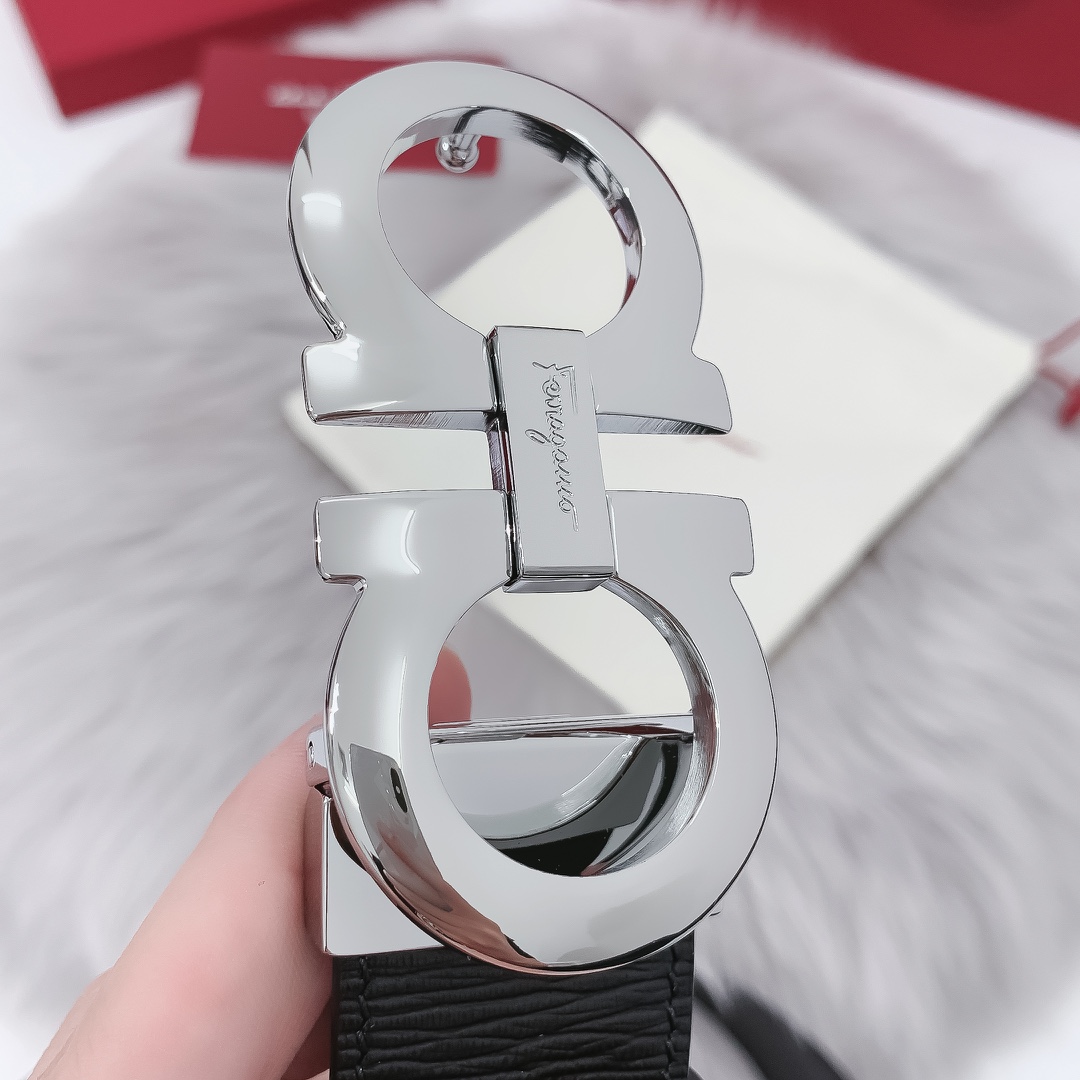 Salvatore Ferragamo Leather Belt 35mm