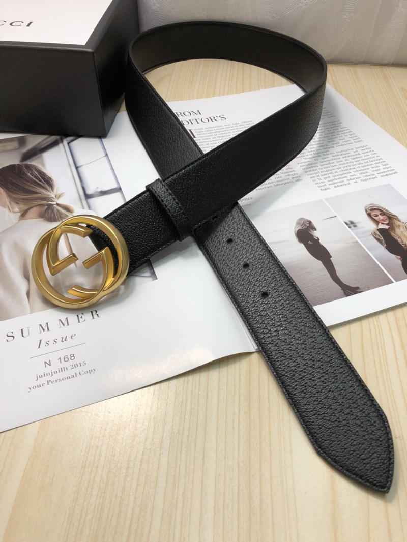 Gucci Leather Belt Top Grain Leather