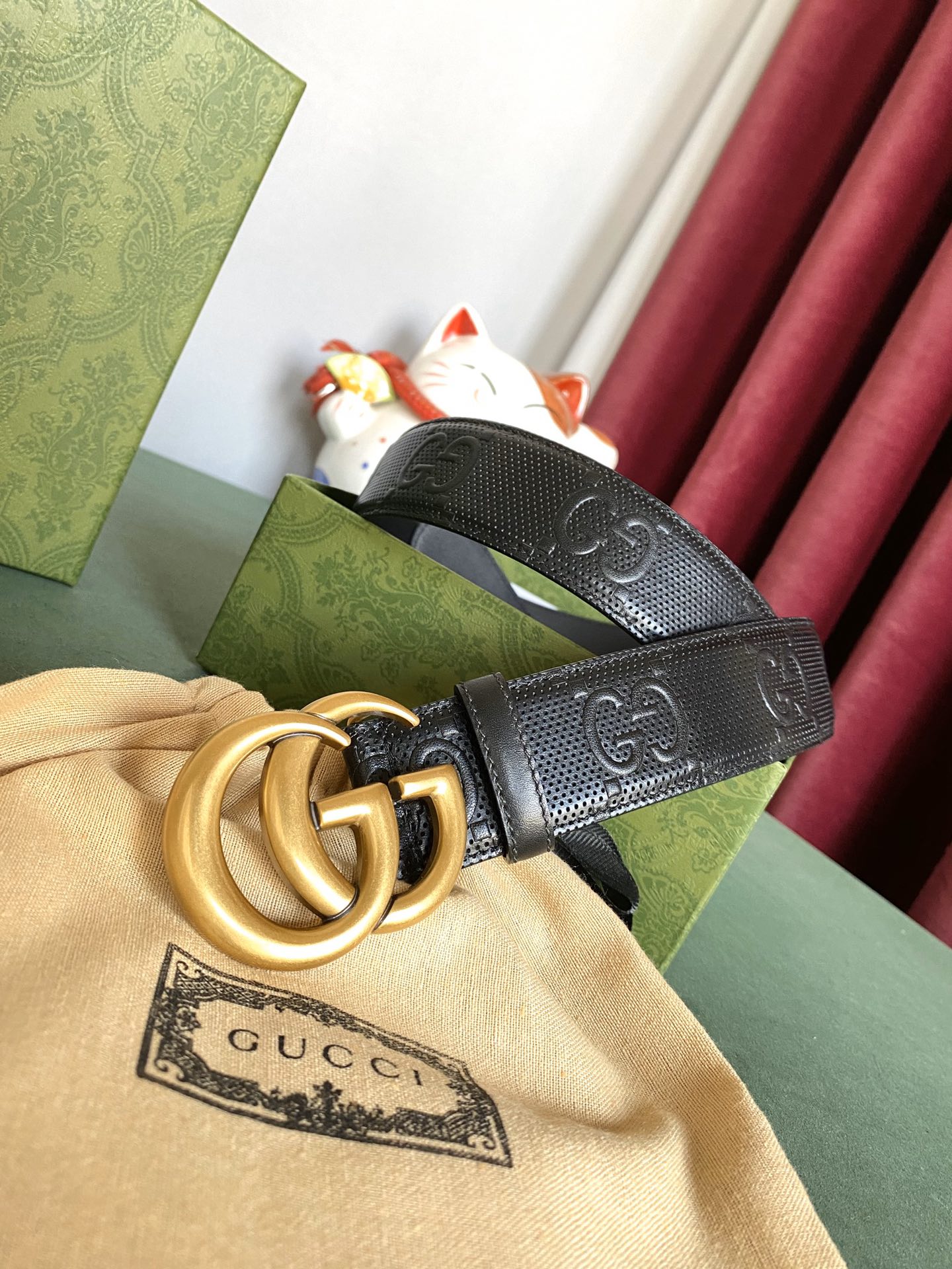 Gucci Basic Belt Black M