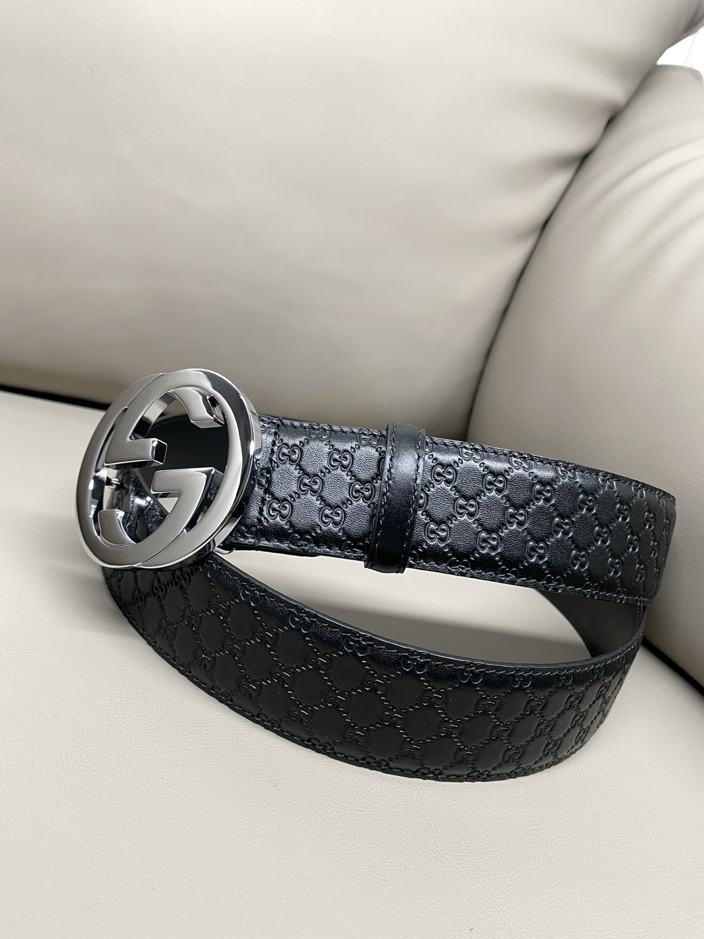 Gucci Basic Belt Cow Leather