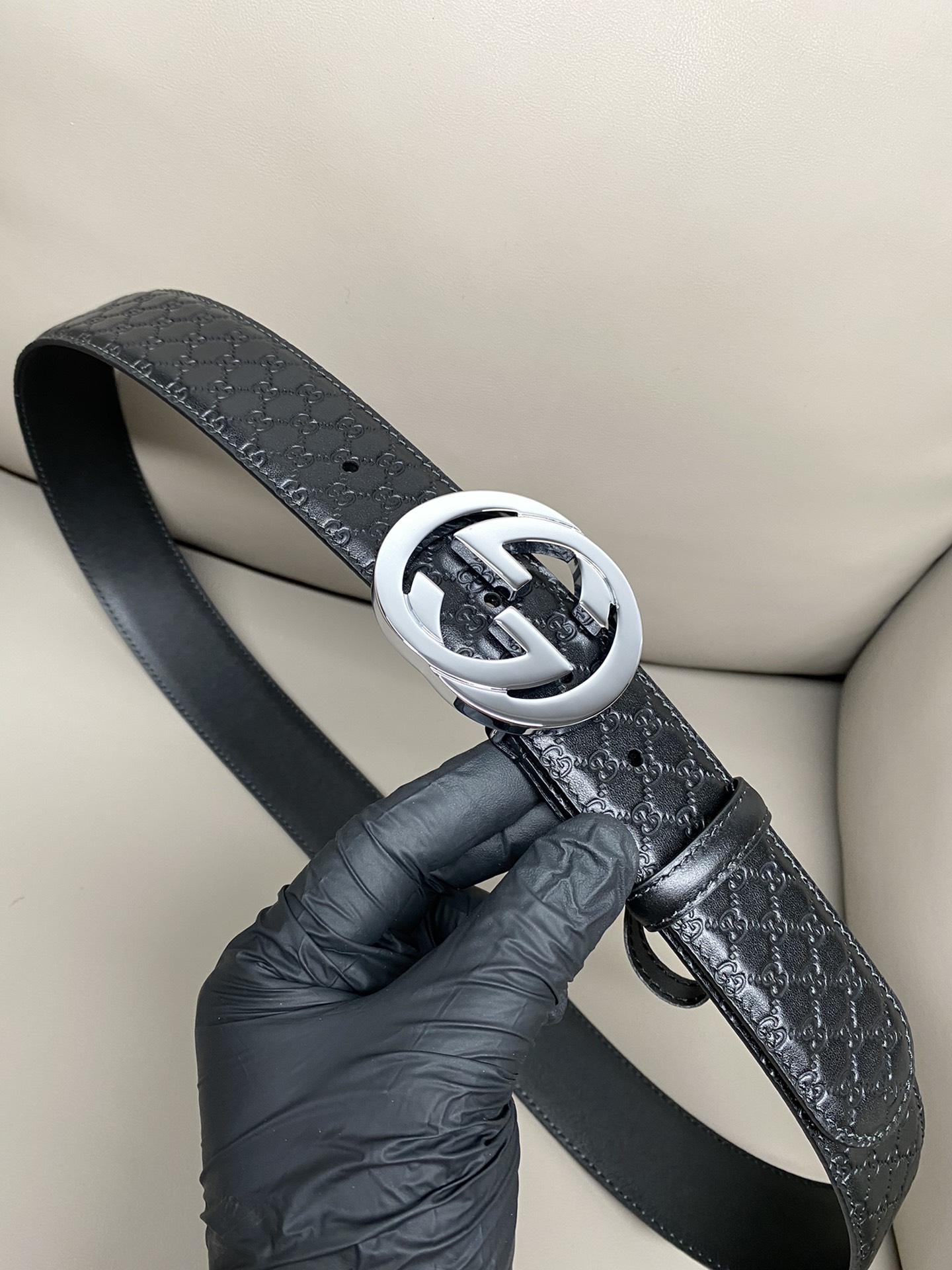 Gucci Basic Belt Cow Leather