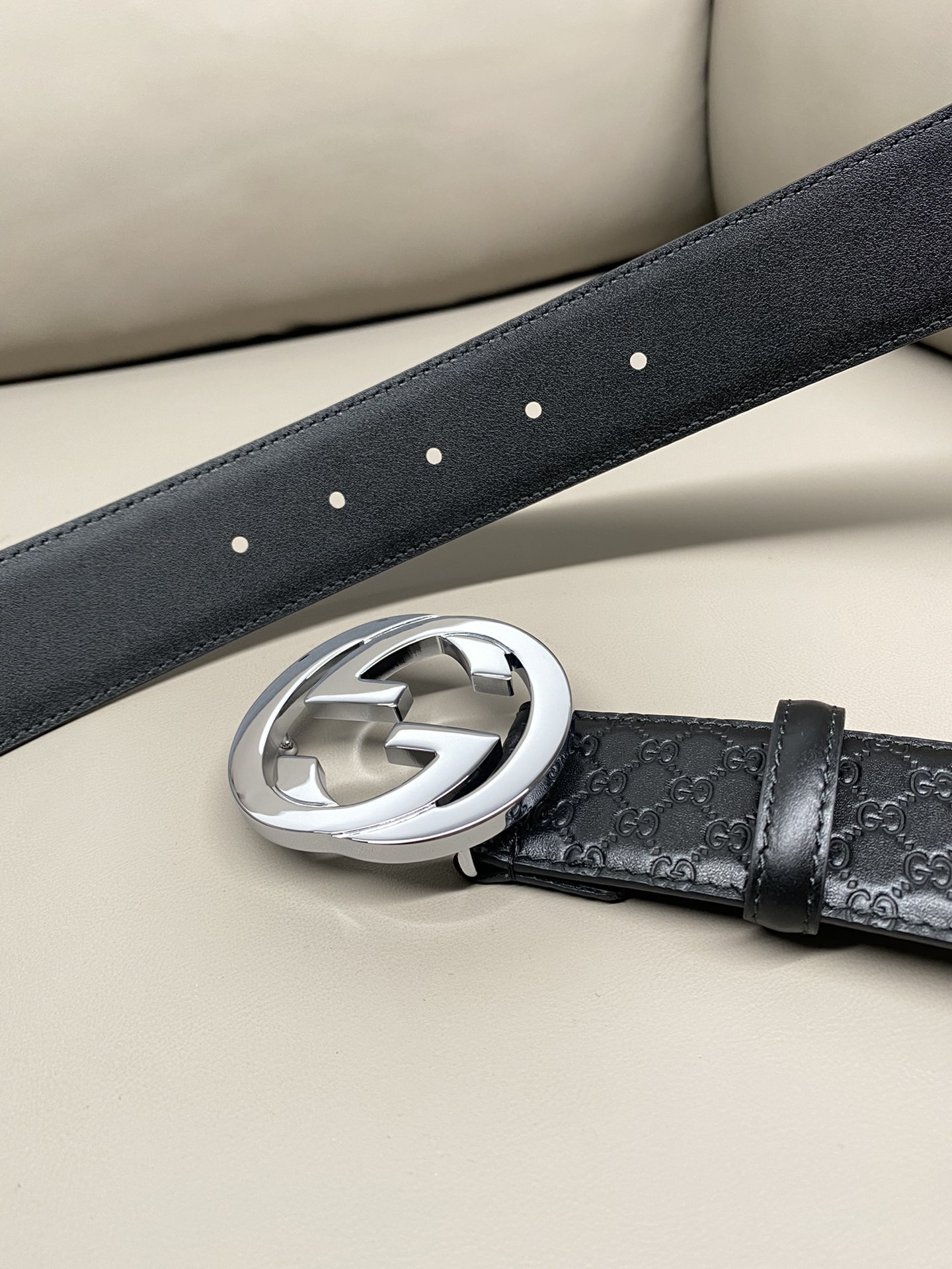 Gucci Basic Belt Cow Leather