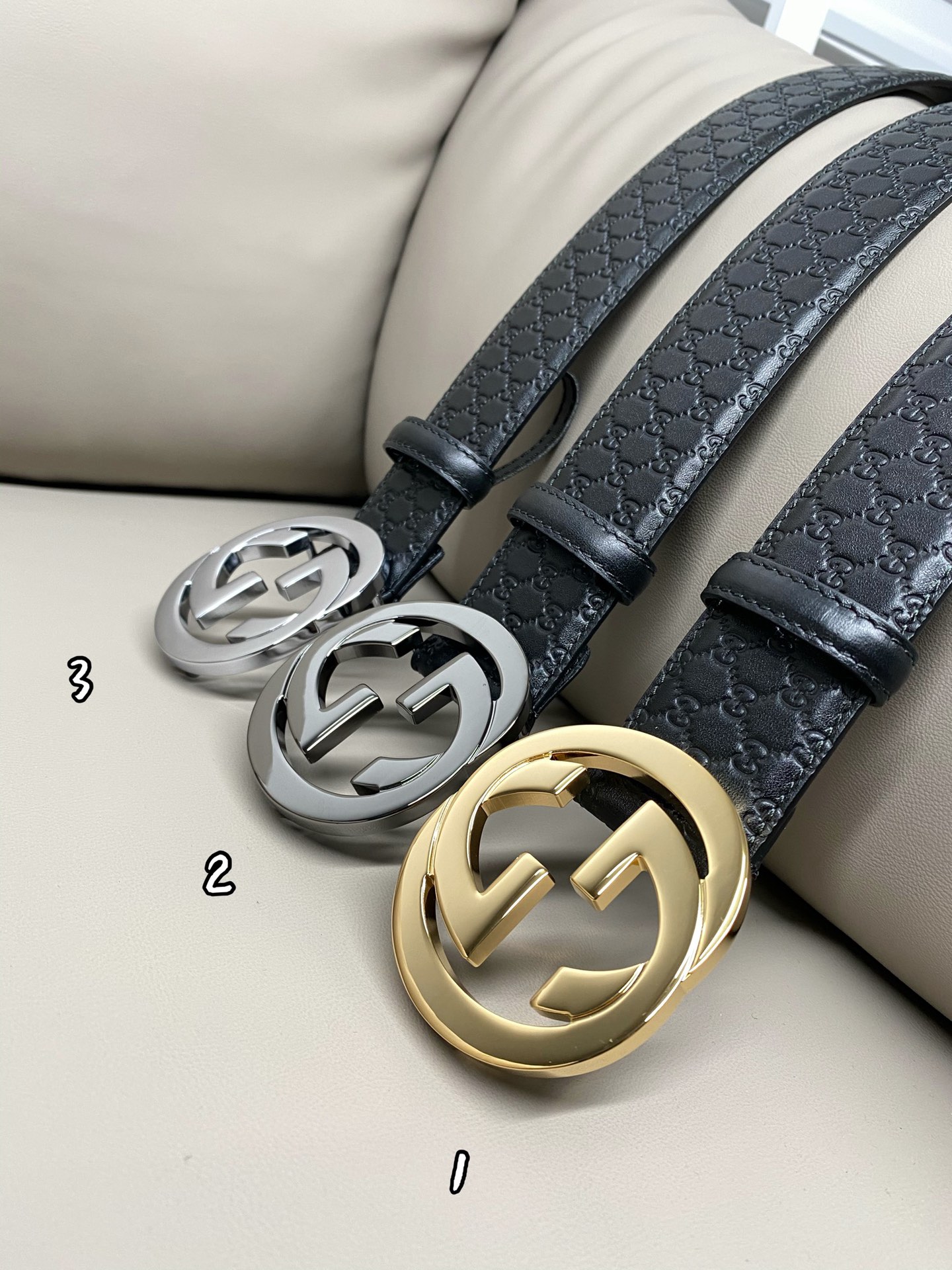 Gucci Basic Belt Cow Leather