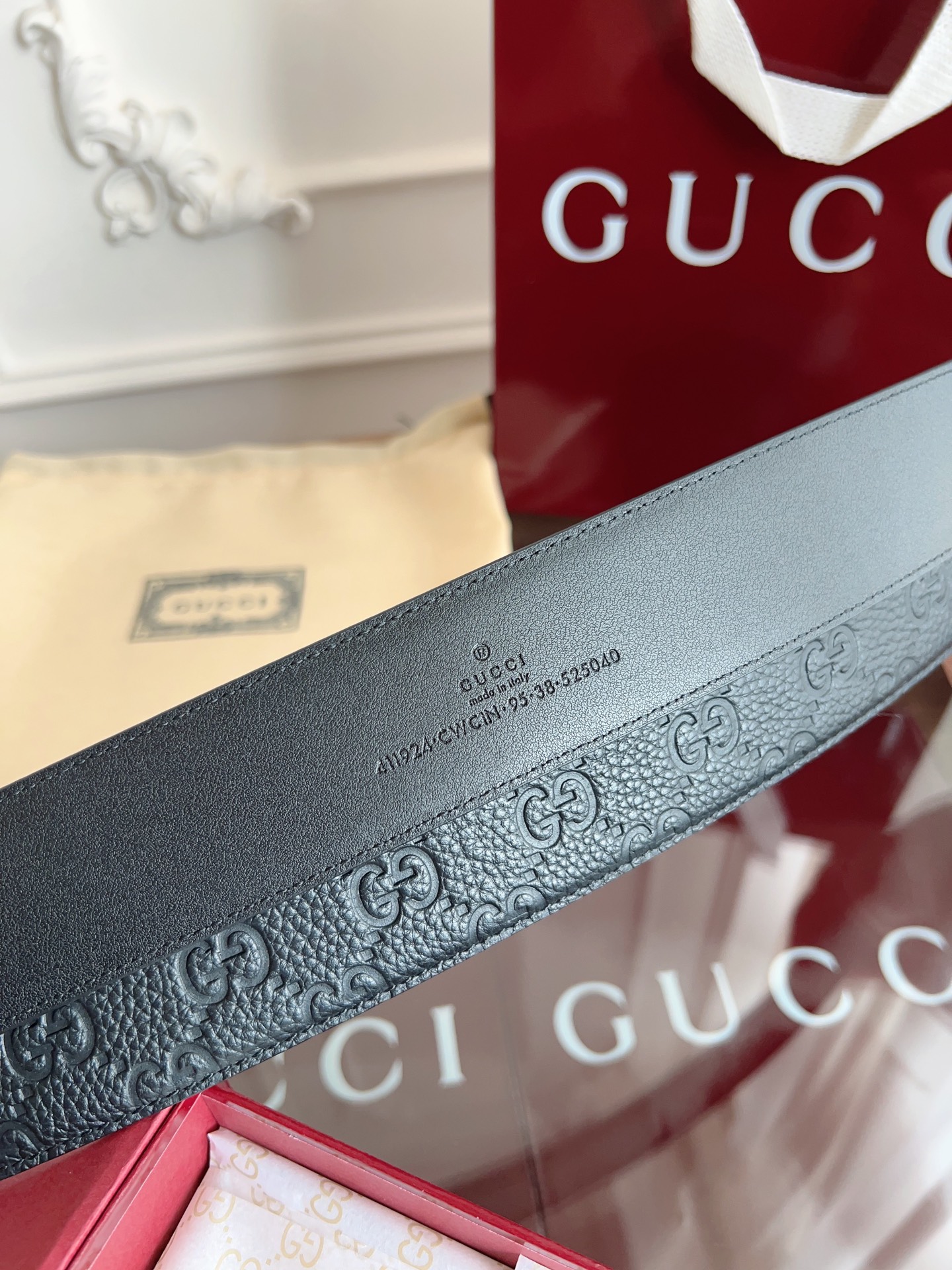Gucci Basic Belt 40mm-l