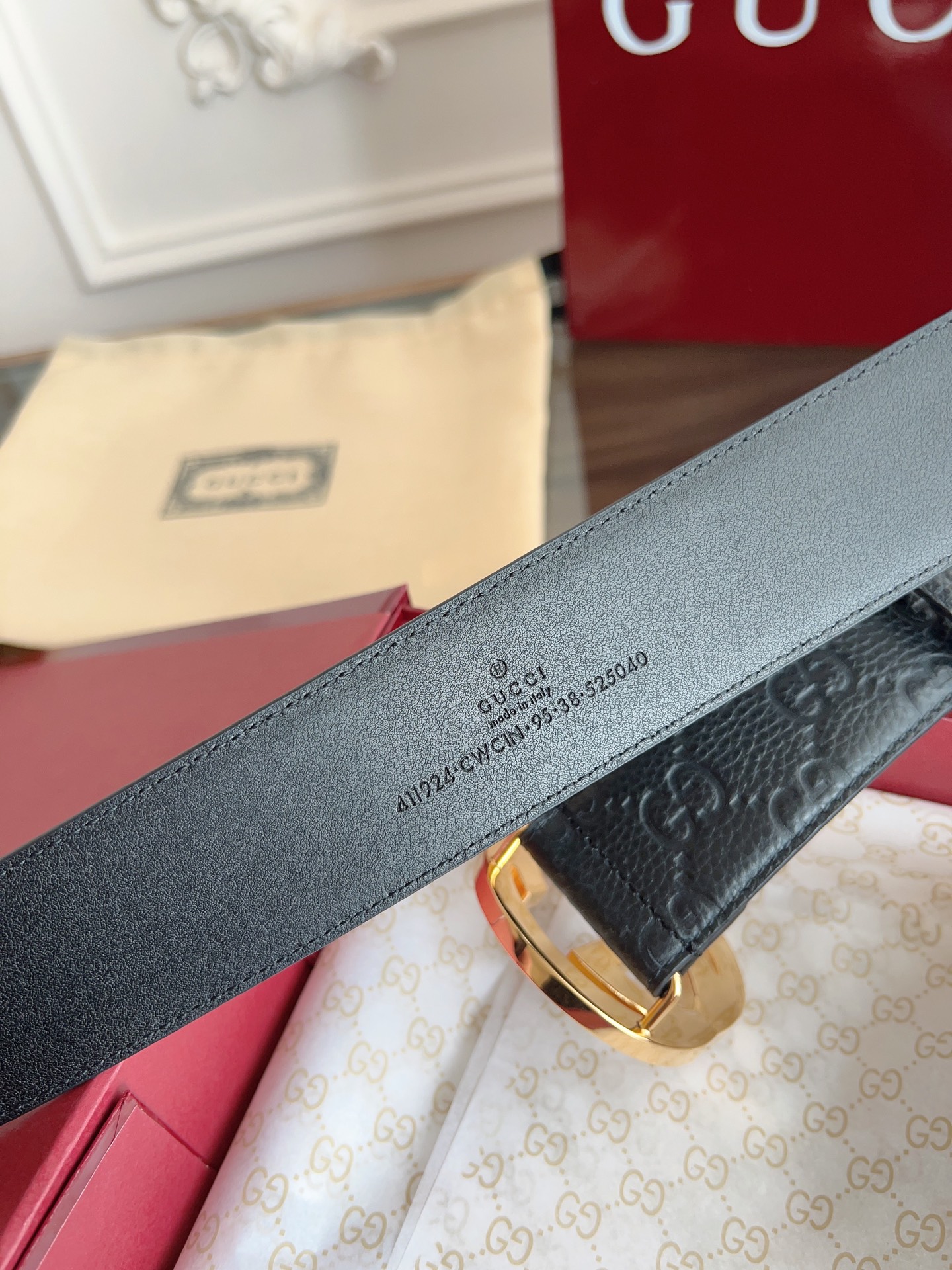 Gucci Basic Belt 40mm-l