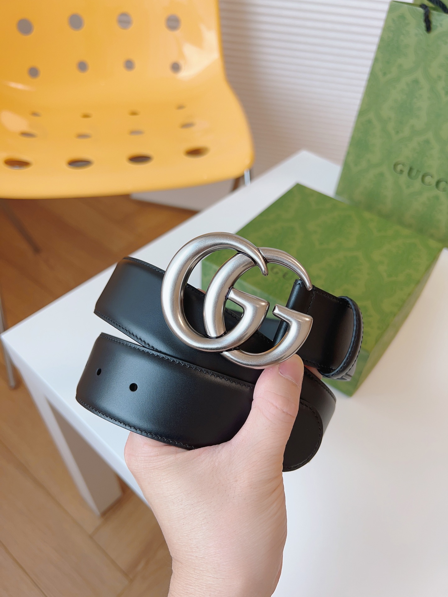 Gucci Basic Belt Black M
