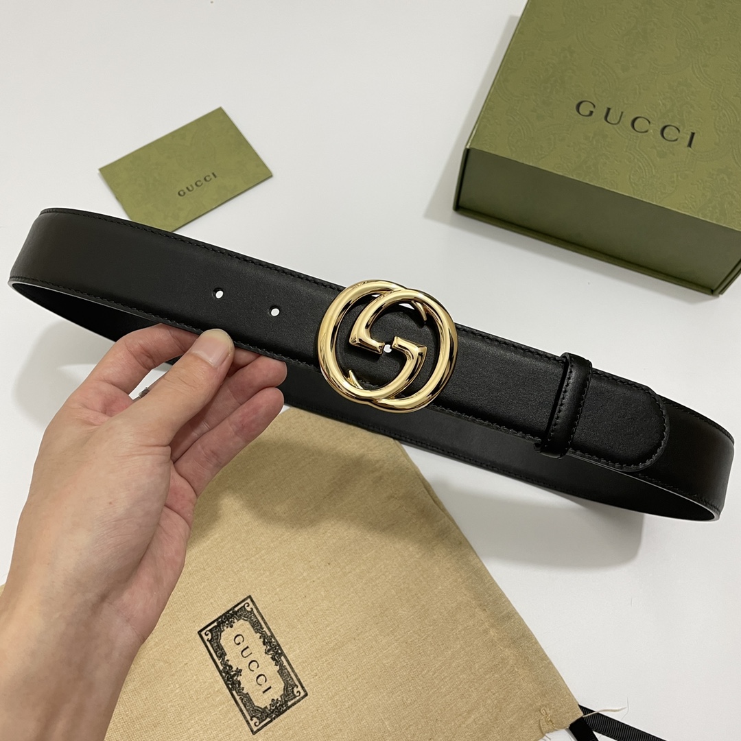 Gucci Male Basic Belt Cow Leather