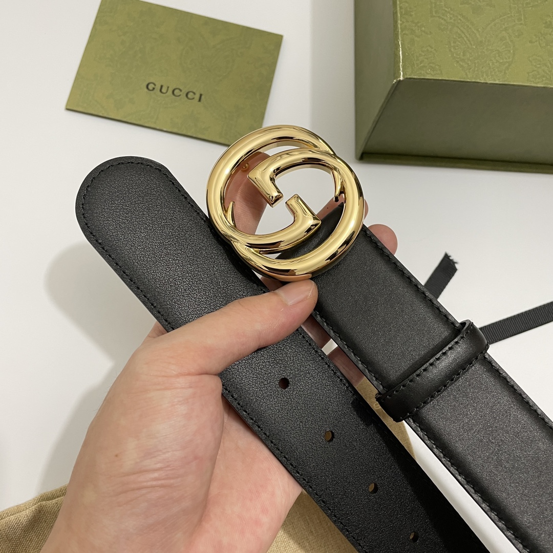 Gucci Male Basic Belt Cow Leather