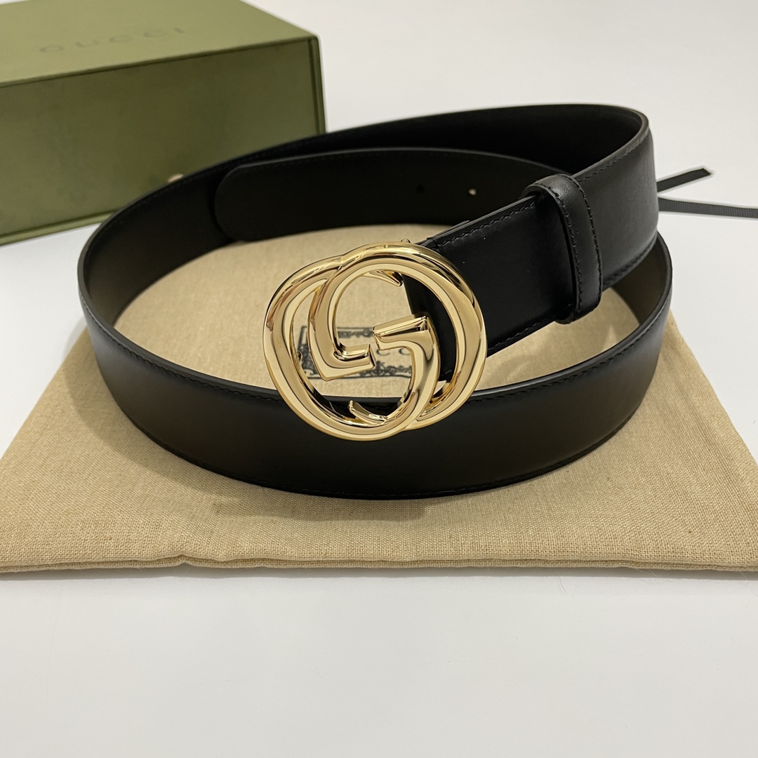 Gucci Male Basic Belt Cow Leather