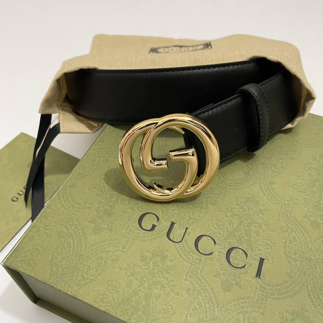 Gucci Male Basic Belt Cow Leather