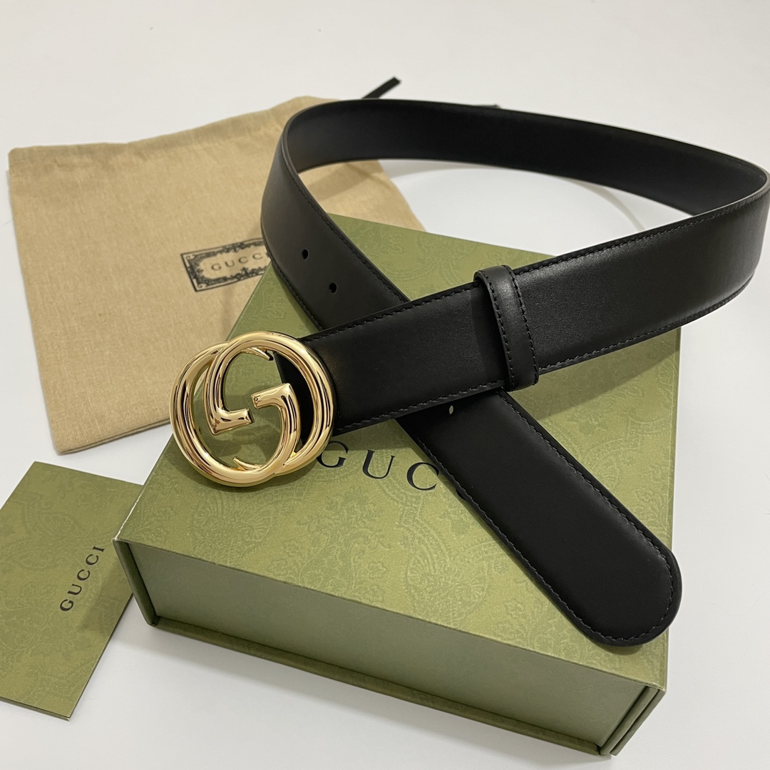 Gucci Male Basic Belt Cow Leather