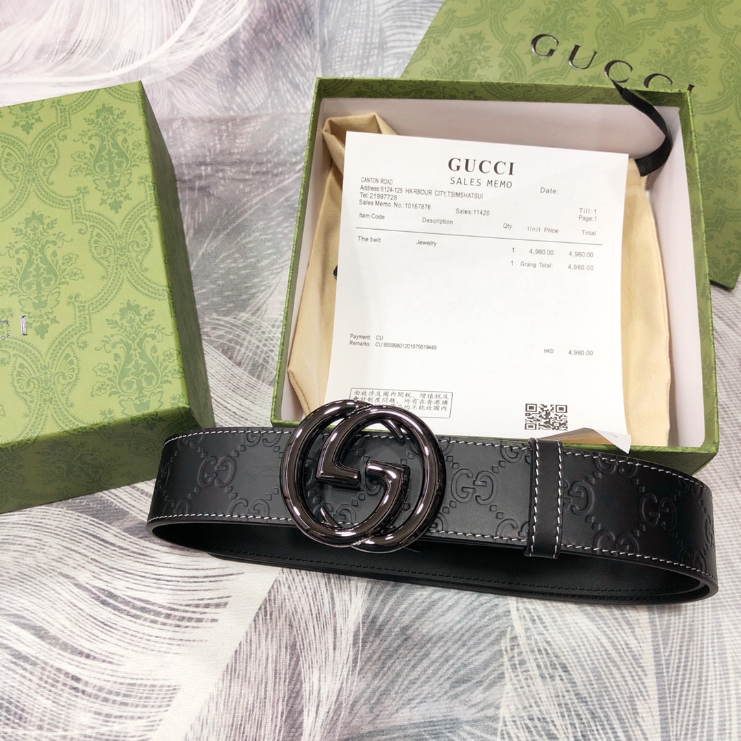 Gucci Basic Belt 40mm
