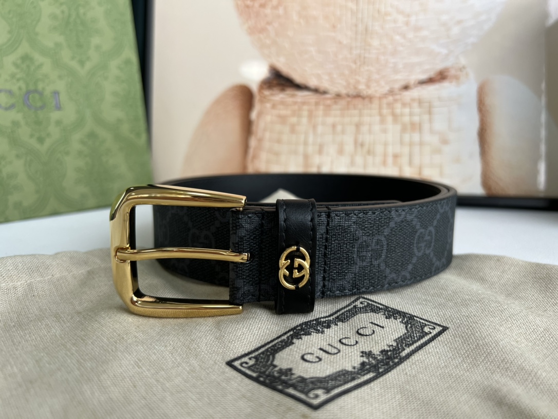 Gucci Male Basic Belt Canvas S-m