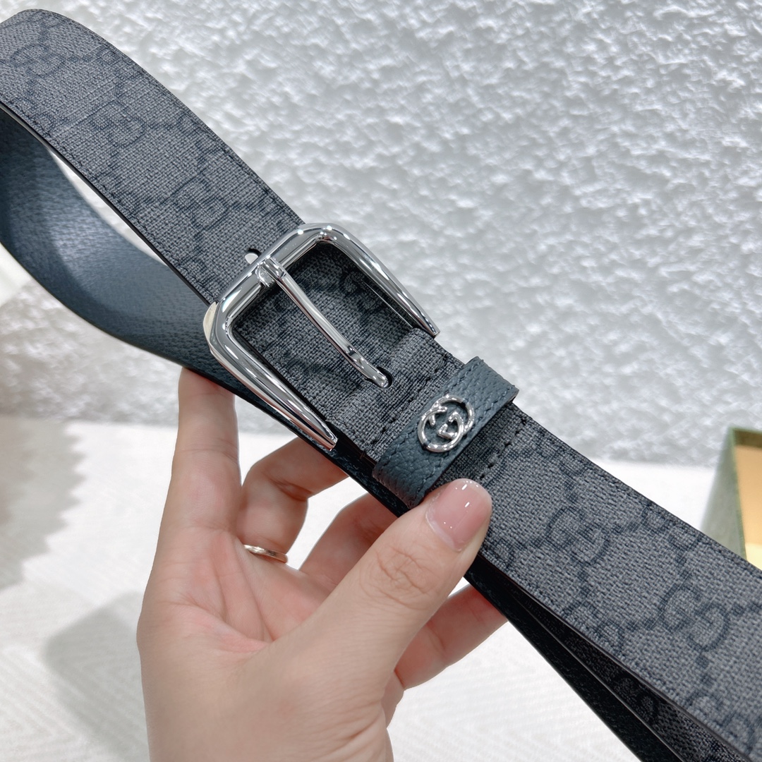 Gucci Male Basic Belt Canvas S-m