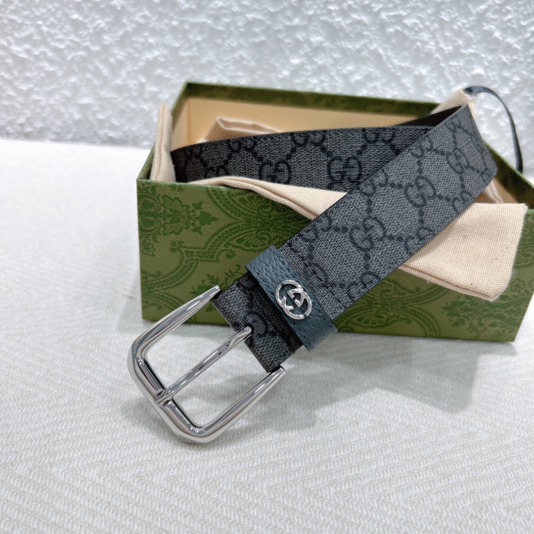 Gucci Male Basic Belt Canvas S-m