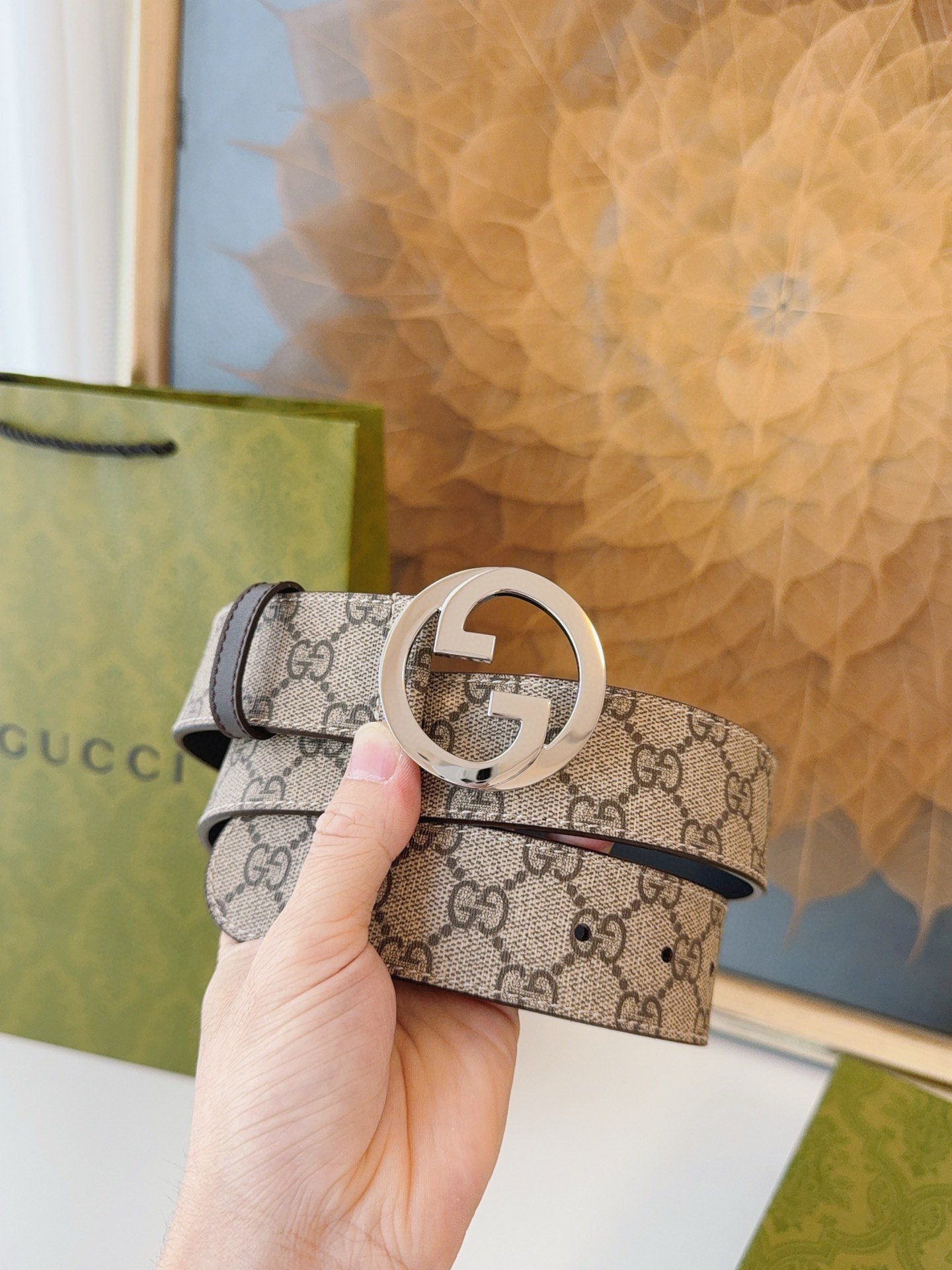 Gucci Basic Belt Top Grain Leather 0mm