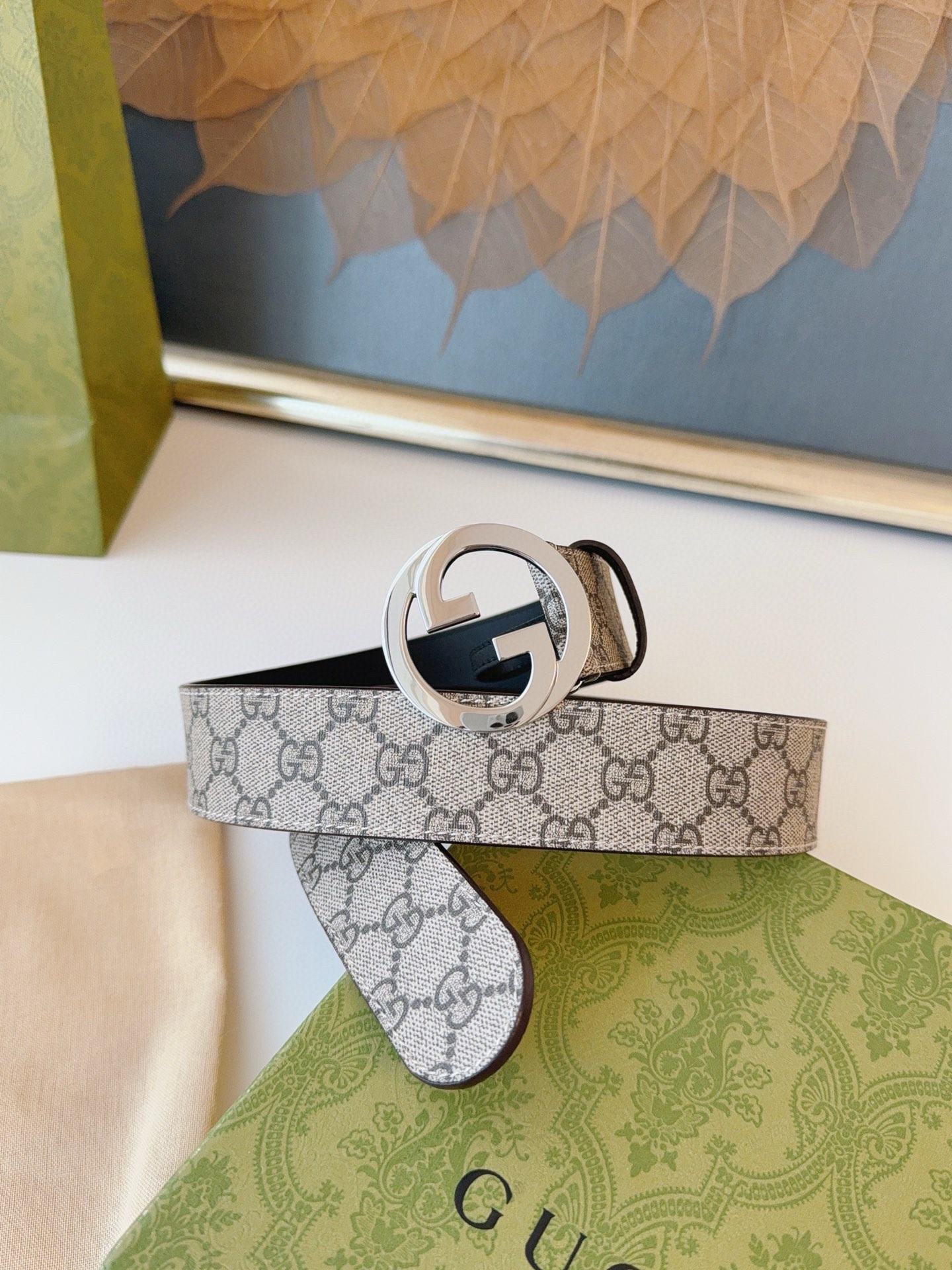 Gucci Basic Belt Top Grain Leather 0mm