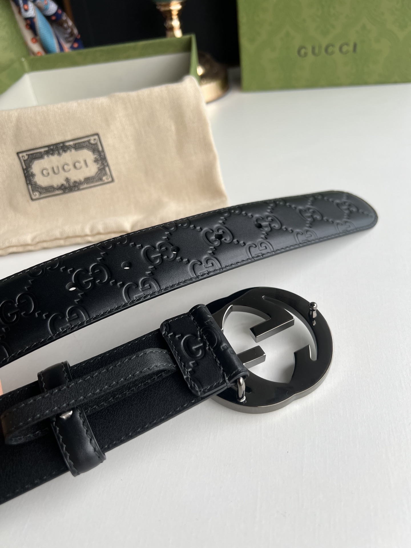 Gucci Male Basic Belt S-l