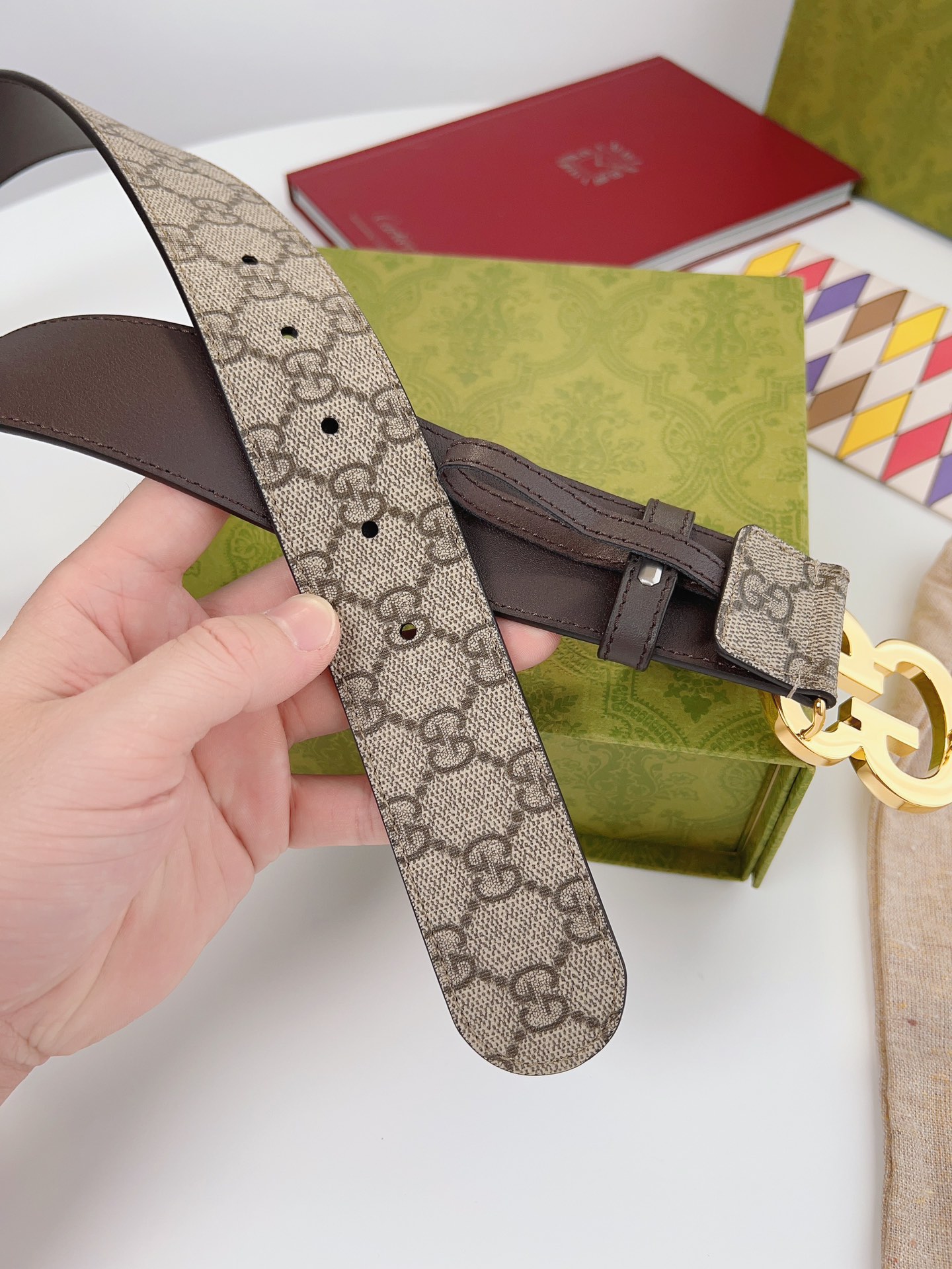 Gucci Basic Belt Gold M