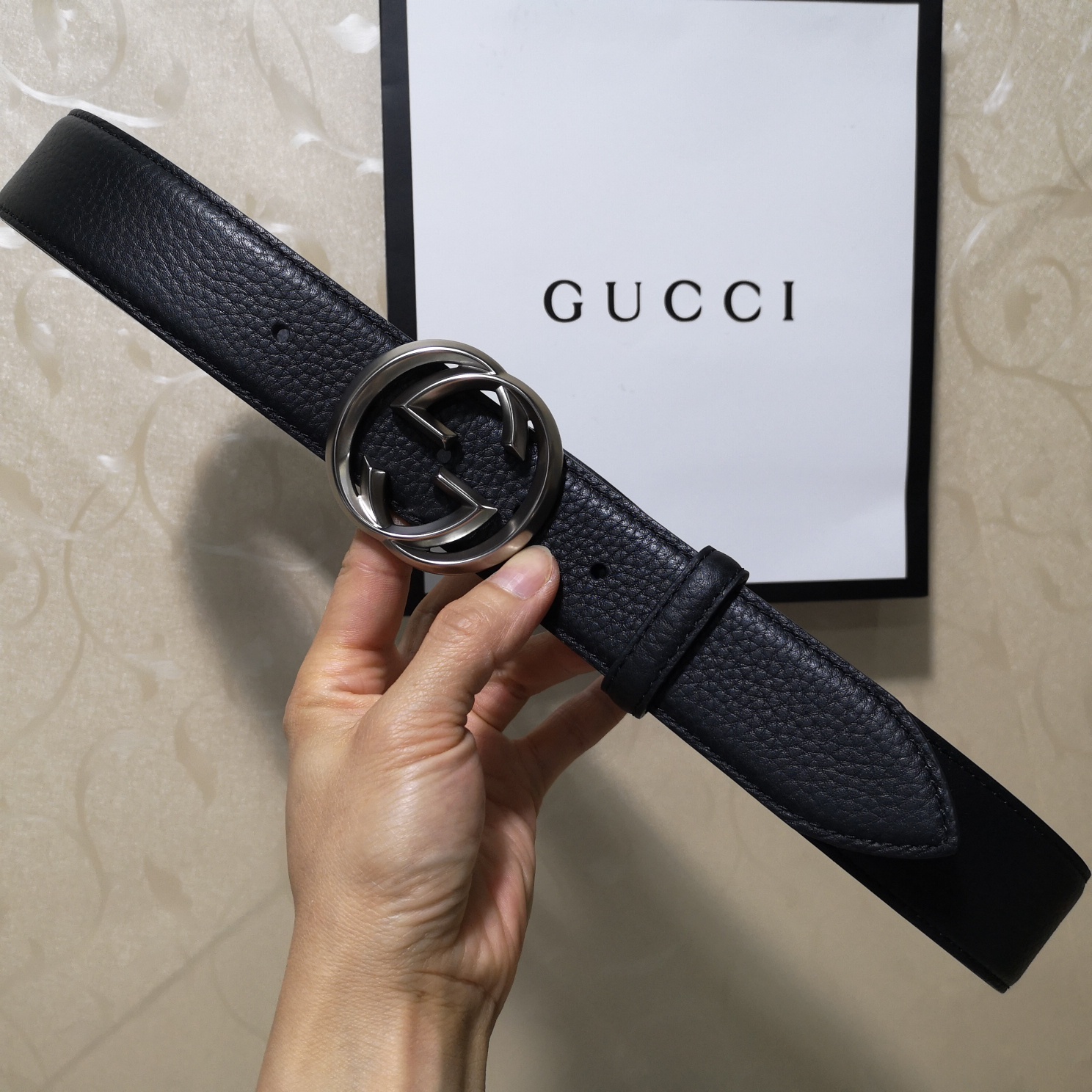 Gucci Basic Belt Top Grain Leather M