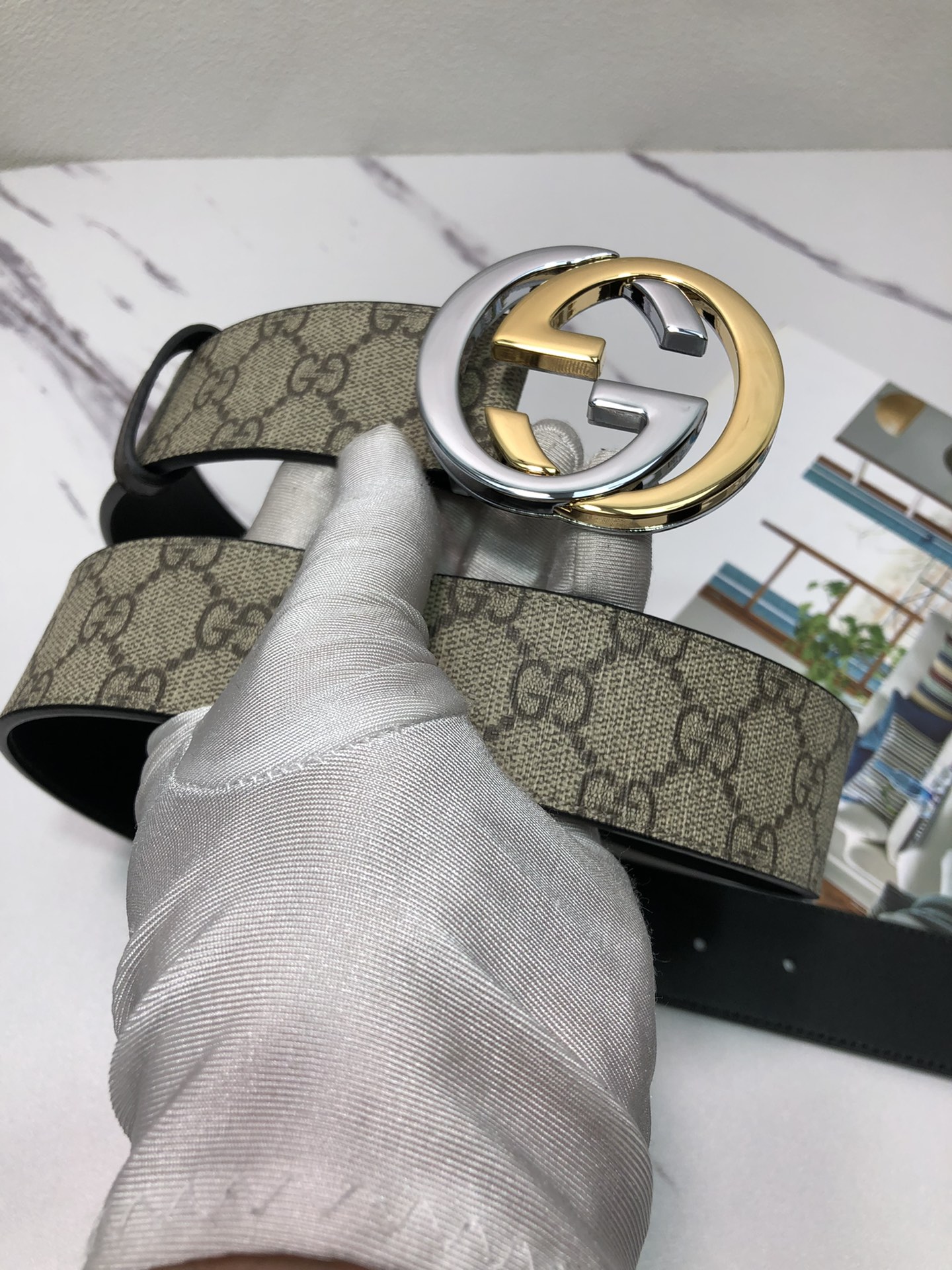 Gucci Basic Belt Cow Leather