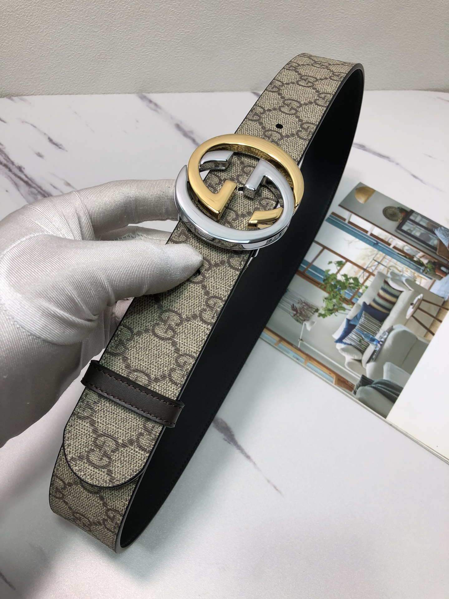 Gucci Basic Belt Cow Leather