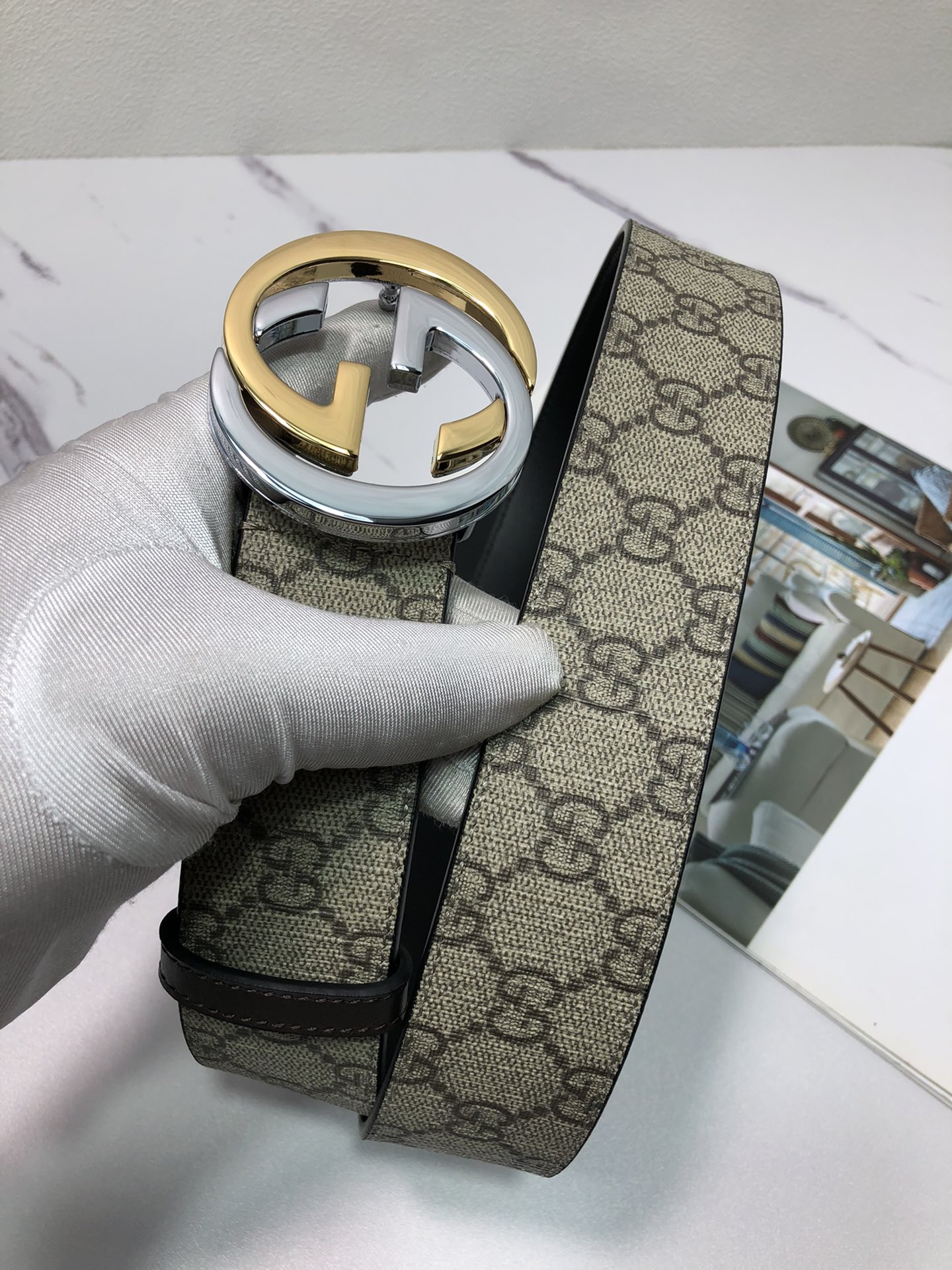 Gucci Basic Belt Cow Leather