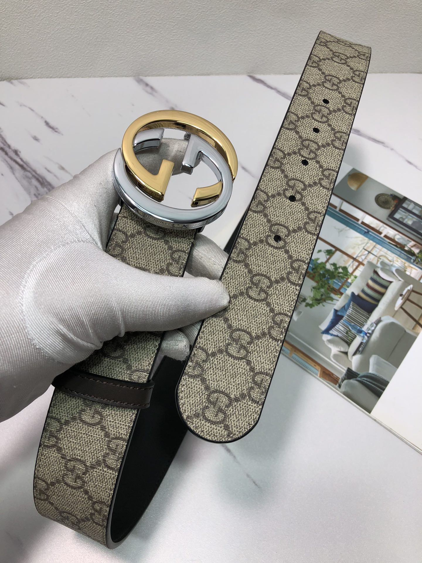 Gucci Basic Belt Cow Leather