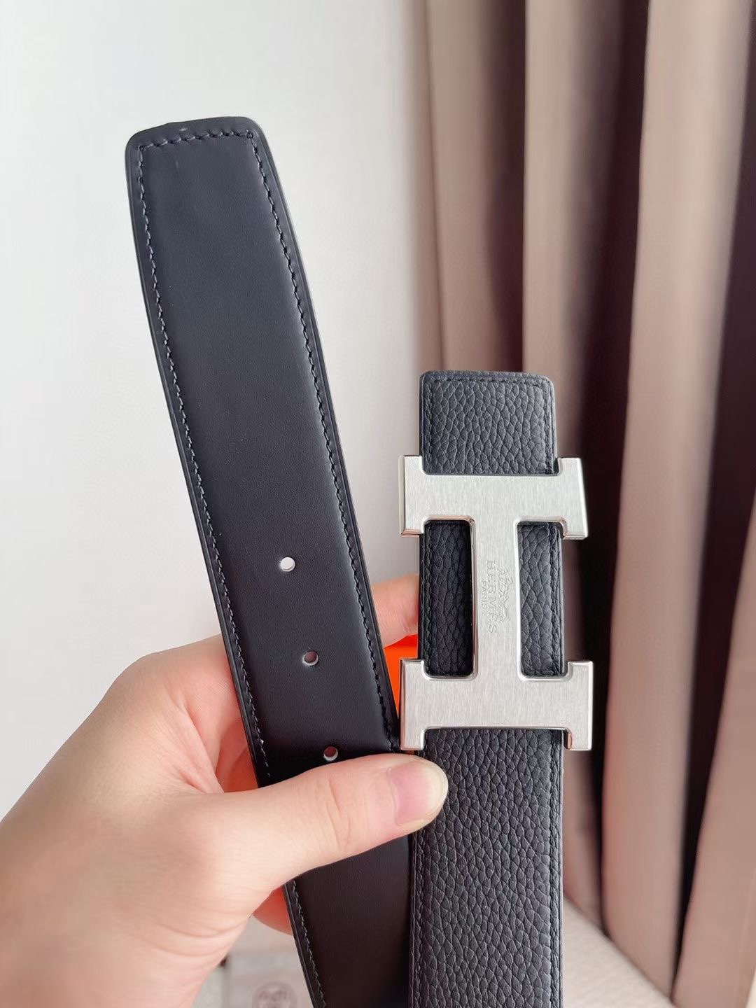Hermès Basic Belt Cow Leather 48mm-s-m-l