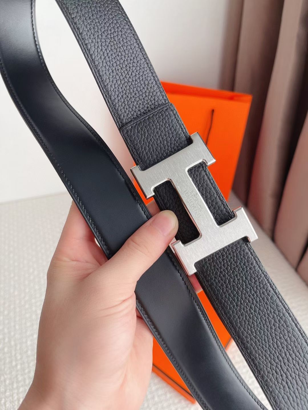 Hermès Basic Belt Cow Leather 48mm-s-m-l